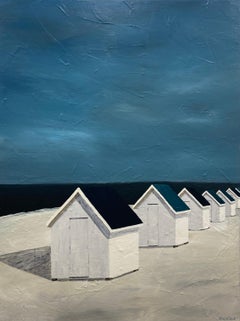 Bord de la Mer by Susan Kinsella, medium vertical contemporary landscape