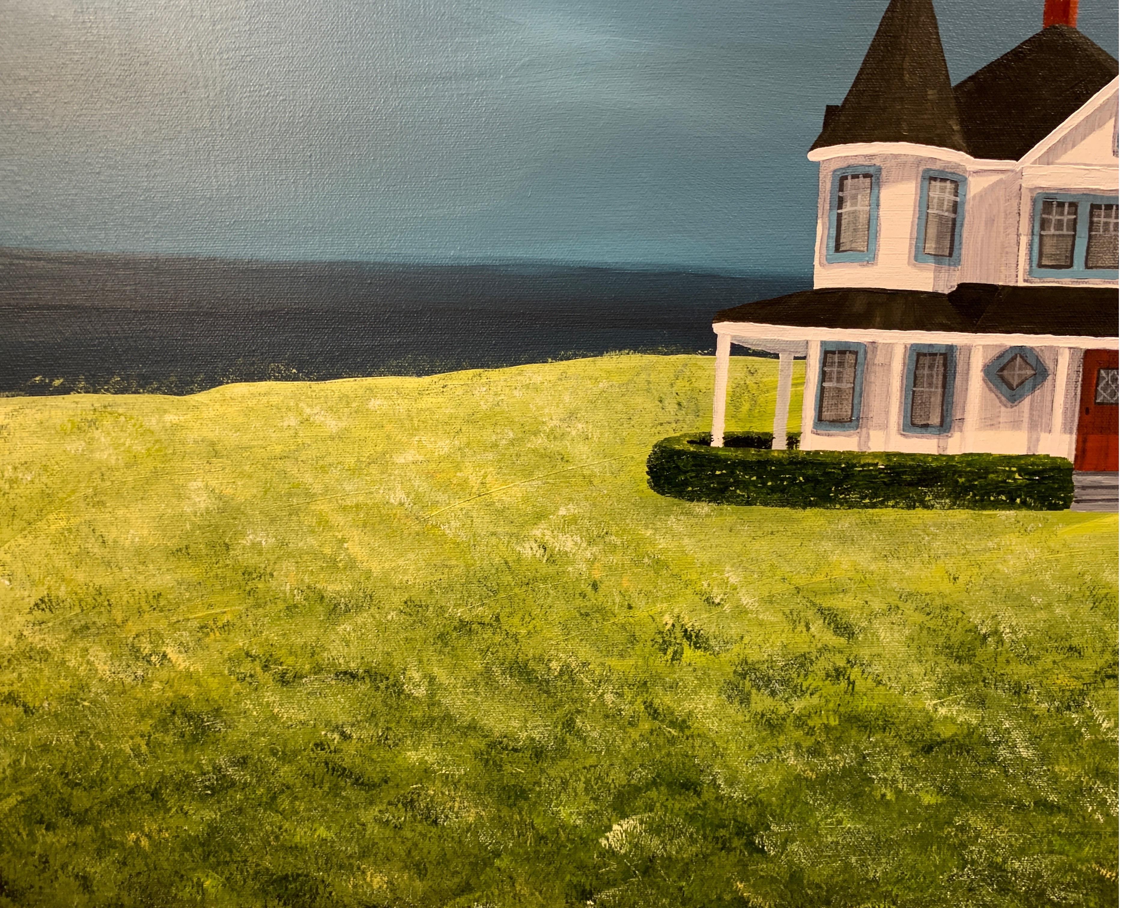 Boxwood Cottage Susan Kinsella, medium vertical contemporary landscape 3