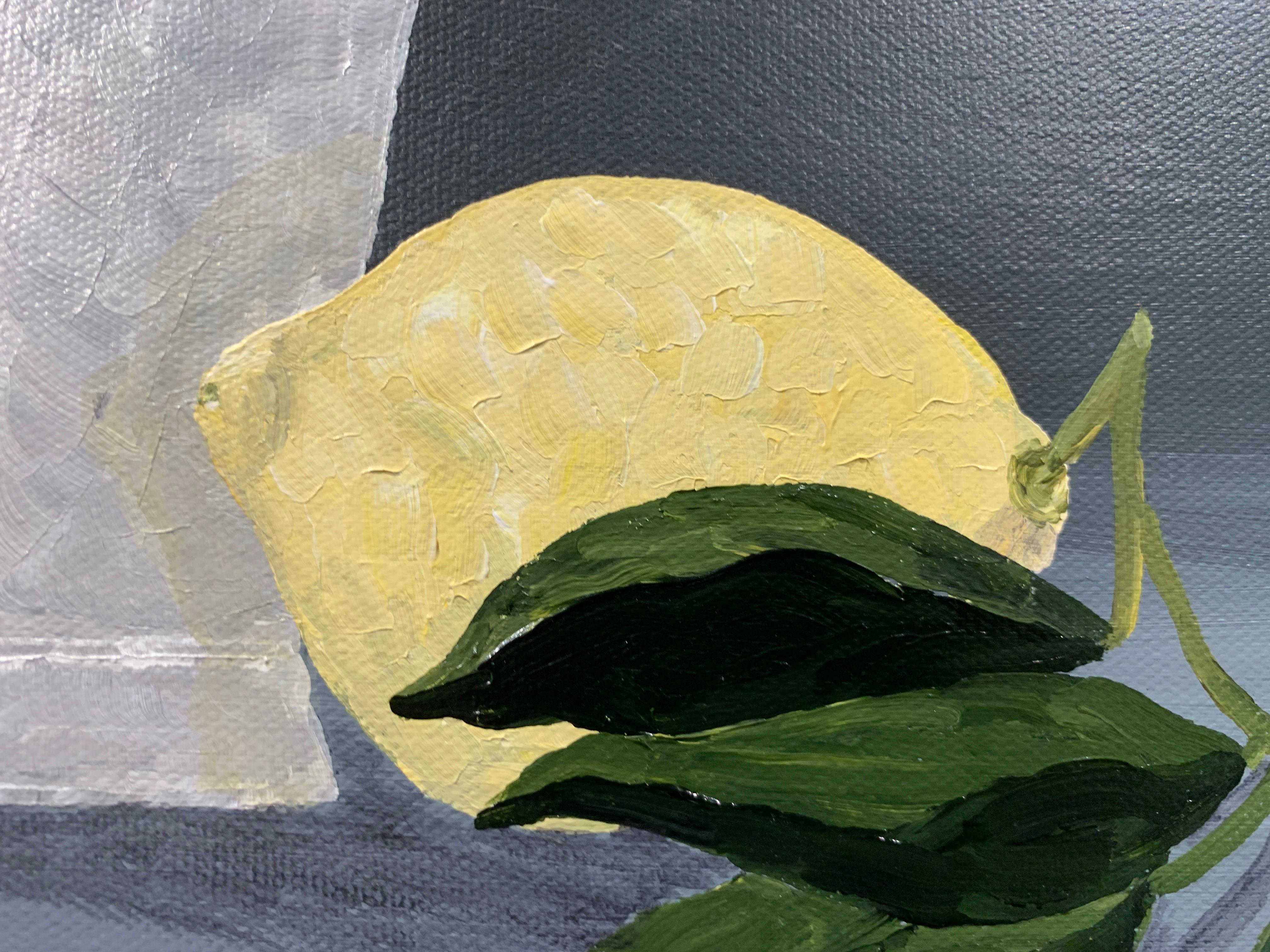 Cherry Lemonade by Susan Kinsella, Contemporary Square Still-Life Painting 5