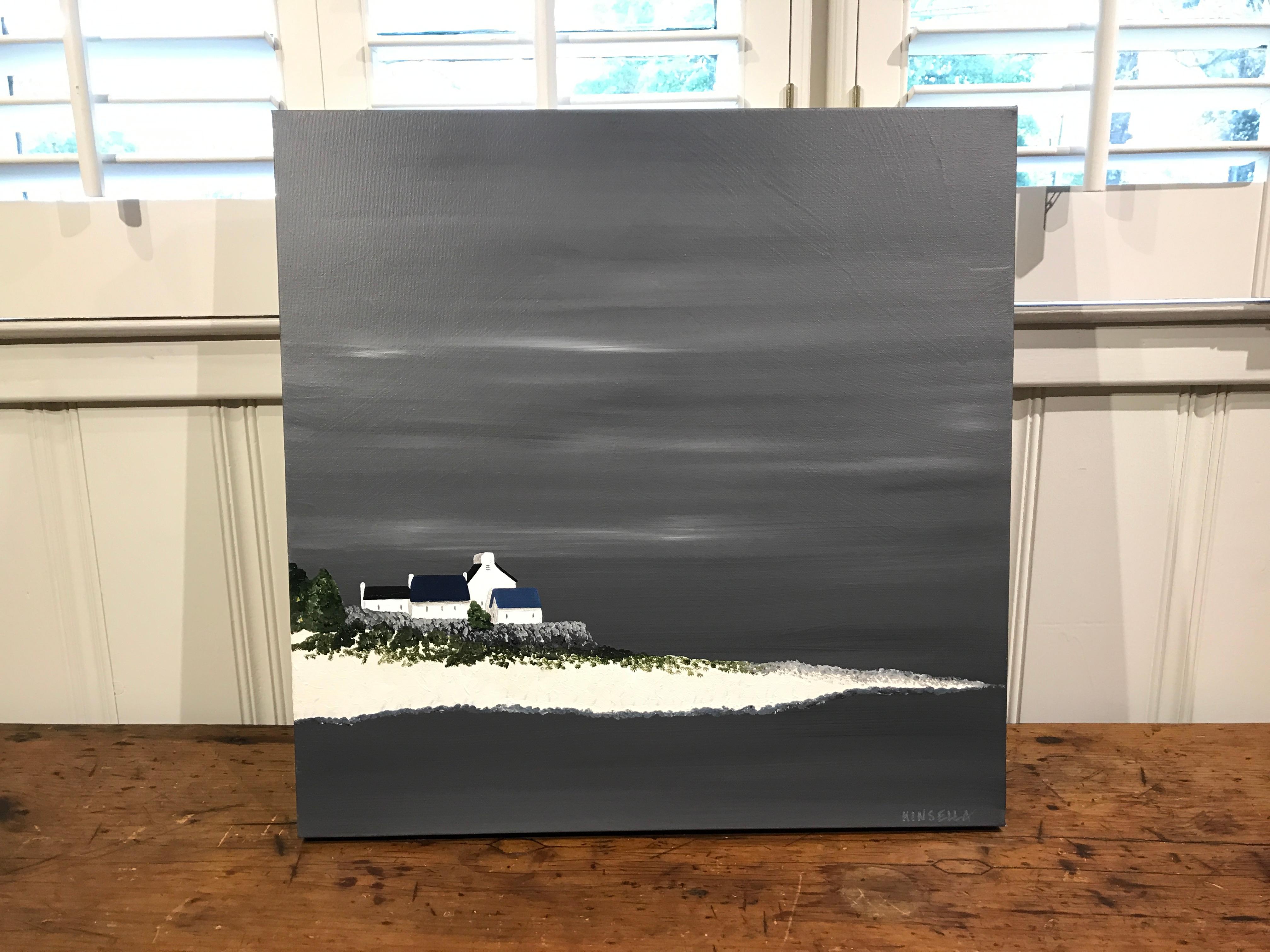 Pleasing Light, Susan Kinsella 2018 Contemporary Square Coastal Painting 2