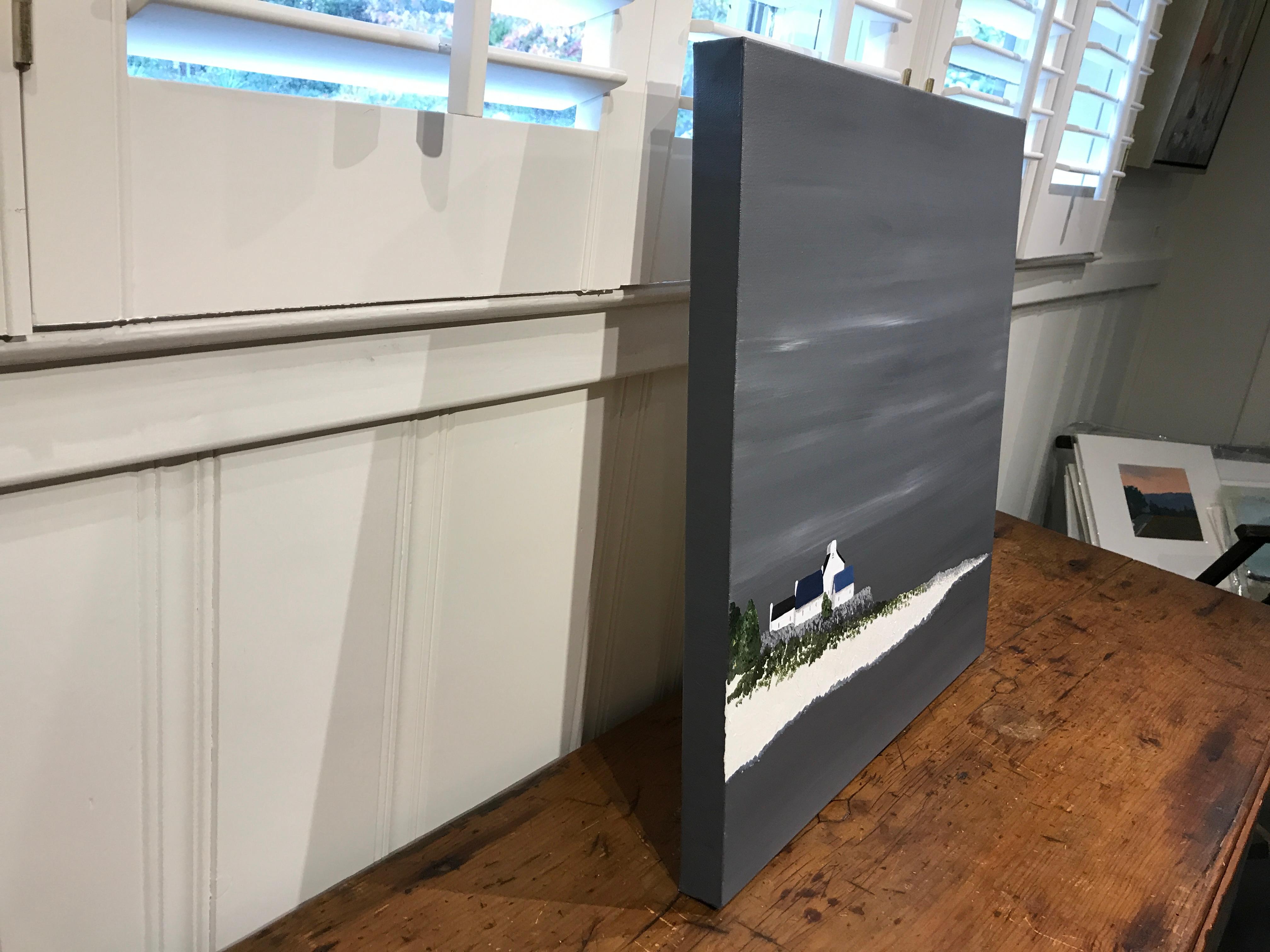 Pleasing Light, Susan Kinsella 2018 Contemporary Square Coastal Painting 6