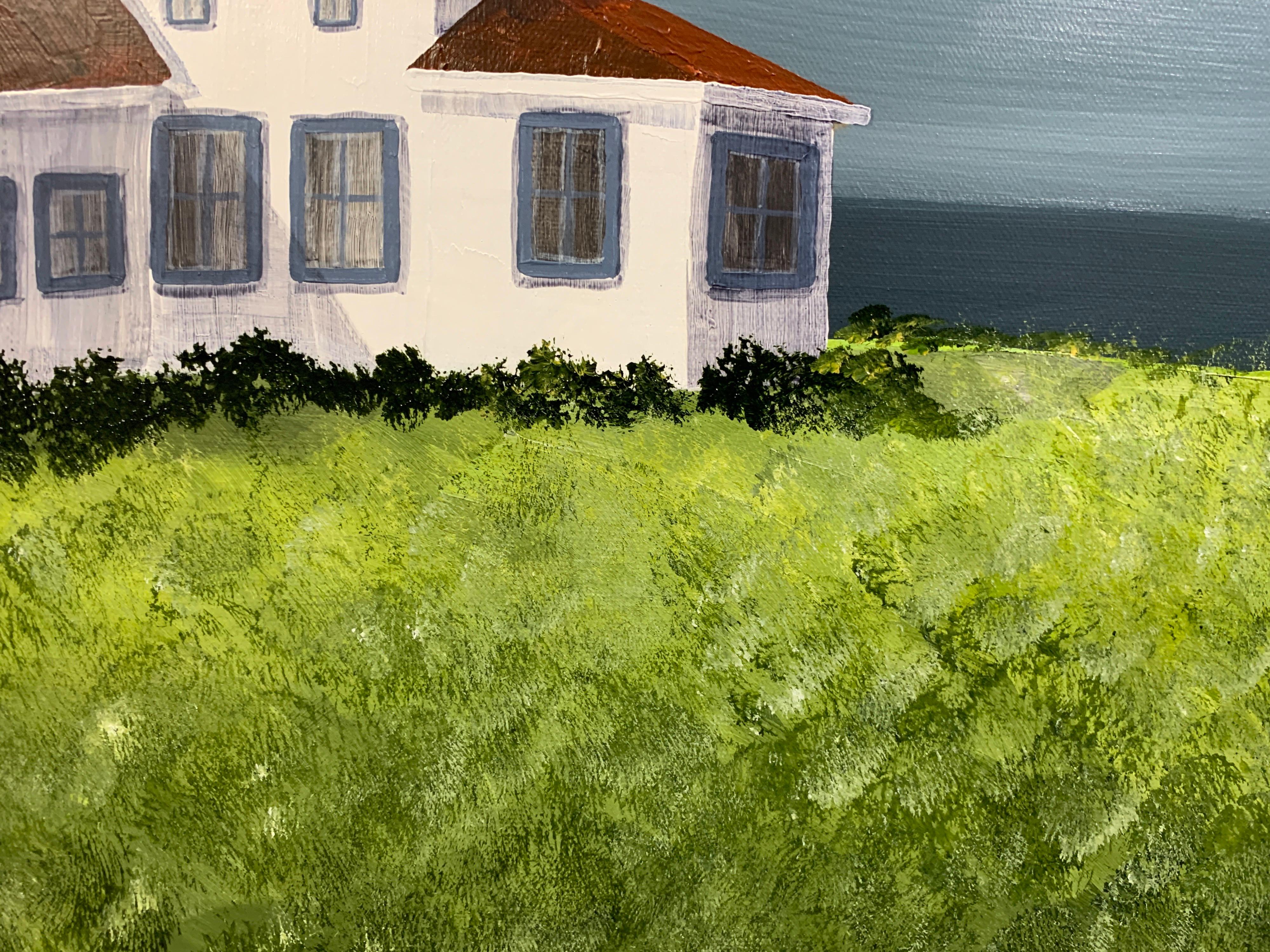 Sea Oats Cottage Susan Kinsella, medium vertical contemporary landscape 4