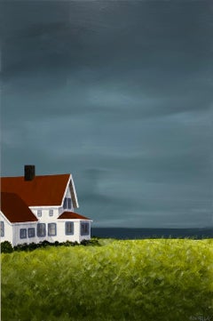 Sea Oats Cottage Susan Kinsella, medium vertical contemporary landscape