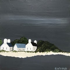 Small Work #3 by Susan Kinsella, Small Contemporary Coastal Painting