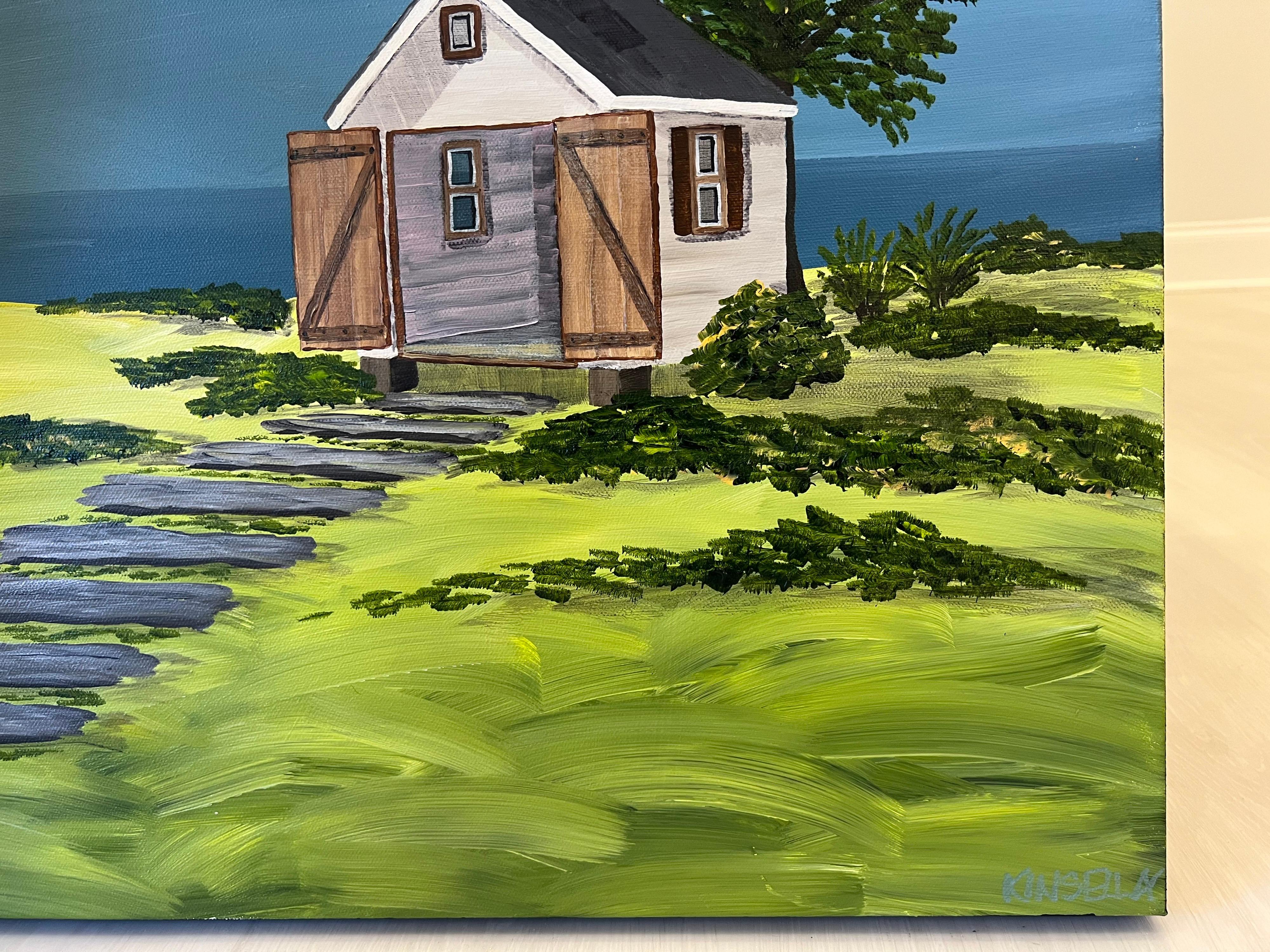 The Hideaway by Susan Kinsella, Landscape Acrylic on Canvas Painting 2