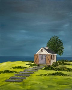 The Hideaway by Susan Kinsella, Landscape Acrylic on Canvas Painting