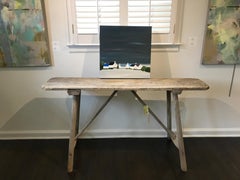 Where We Gather by Susan Kinsella, Square Contemporary Coastal Painting