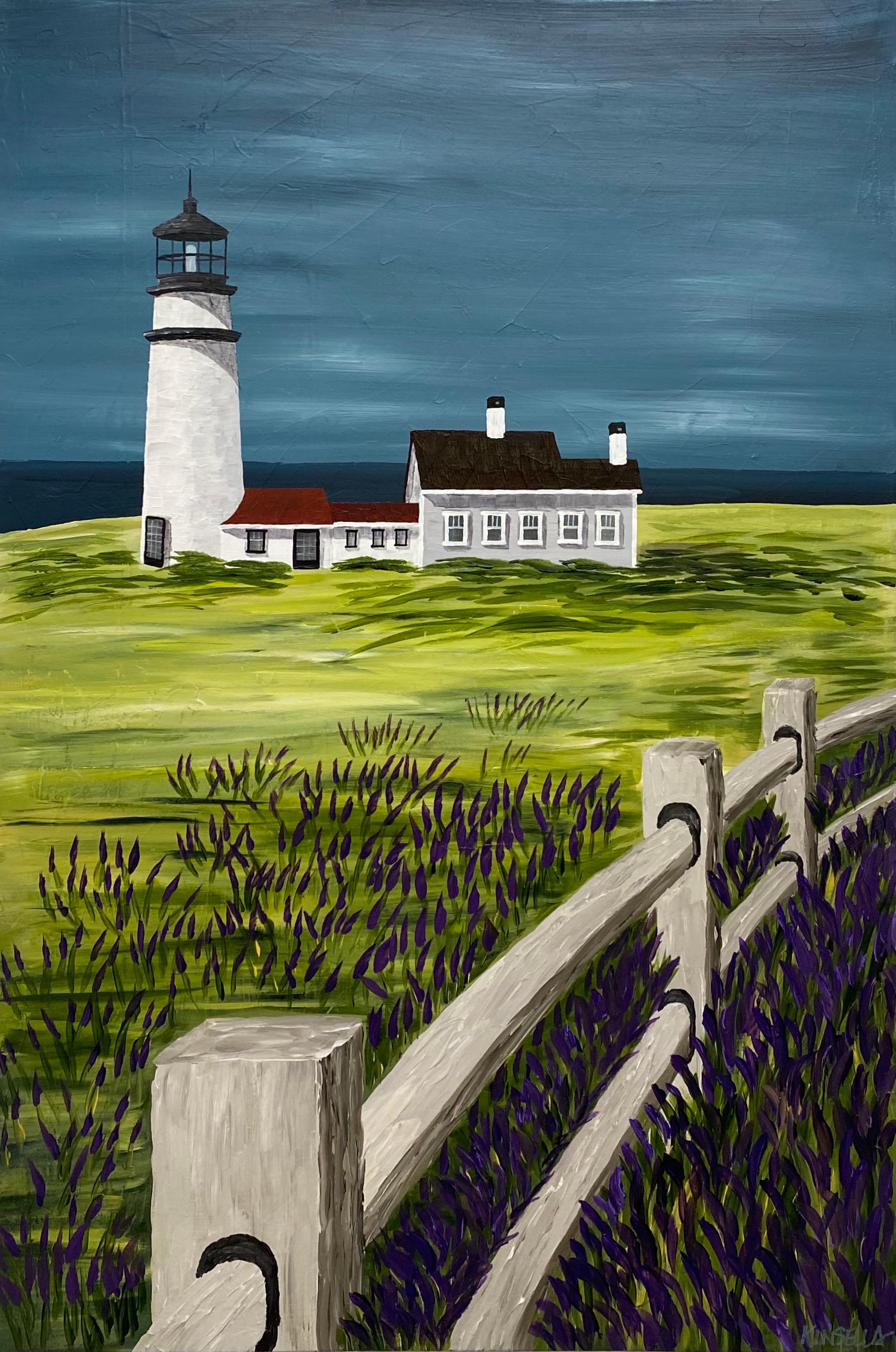 Susan Kinsella In the Wheatfield by Susan Kinsella, Landscape Acrylic