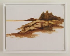 Bernsteinfotografie, Gemälde, Öl auf Holzplatte