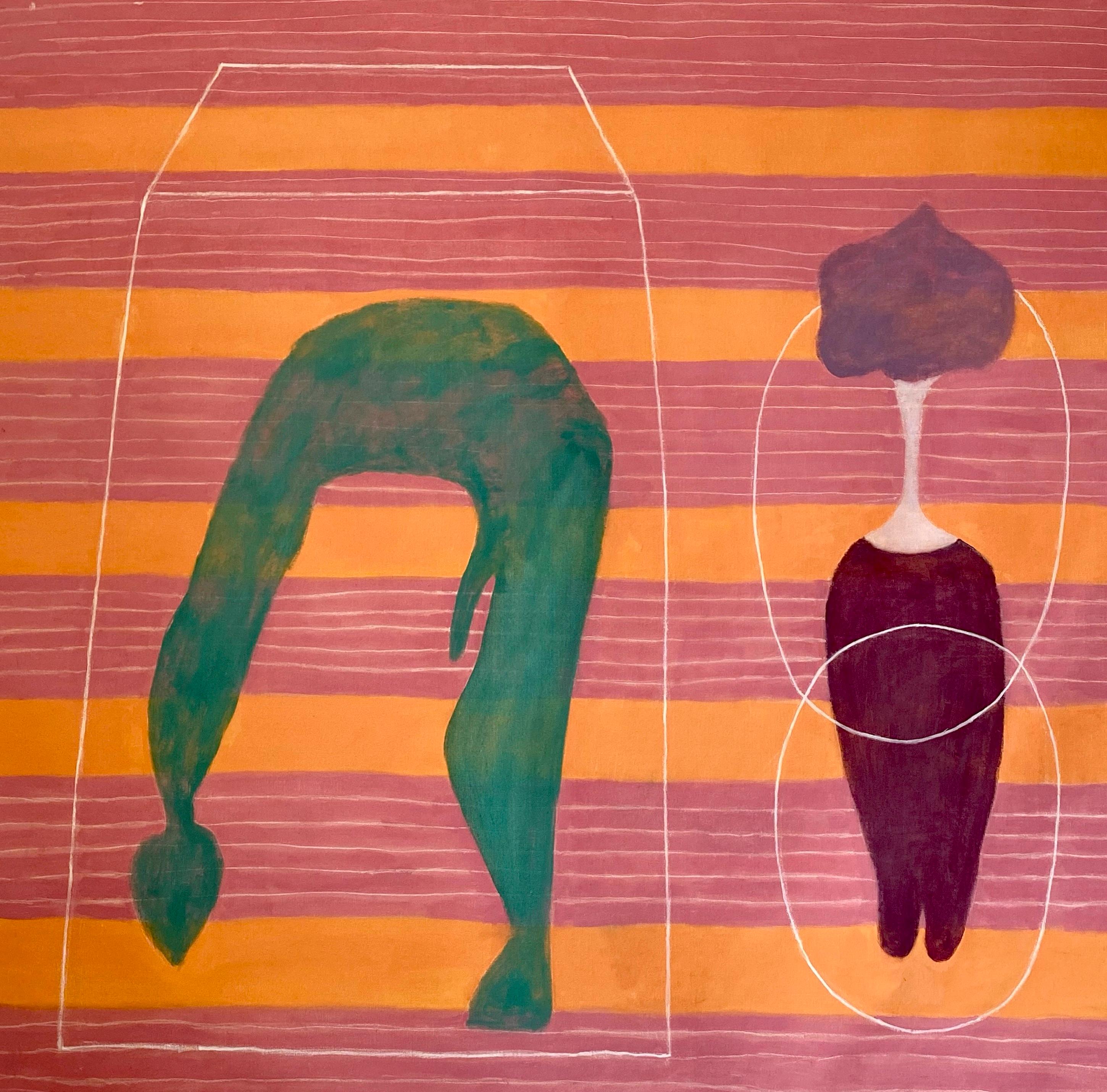 Susan Lisbin Abstract Painting - Shields