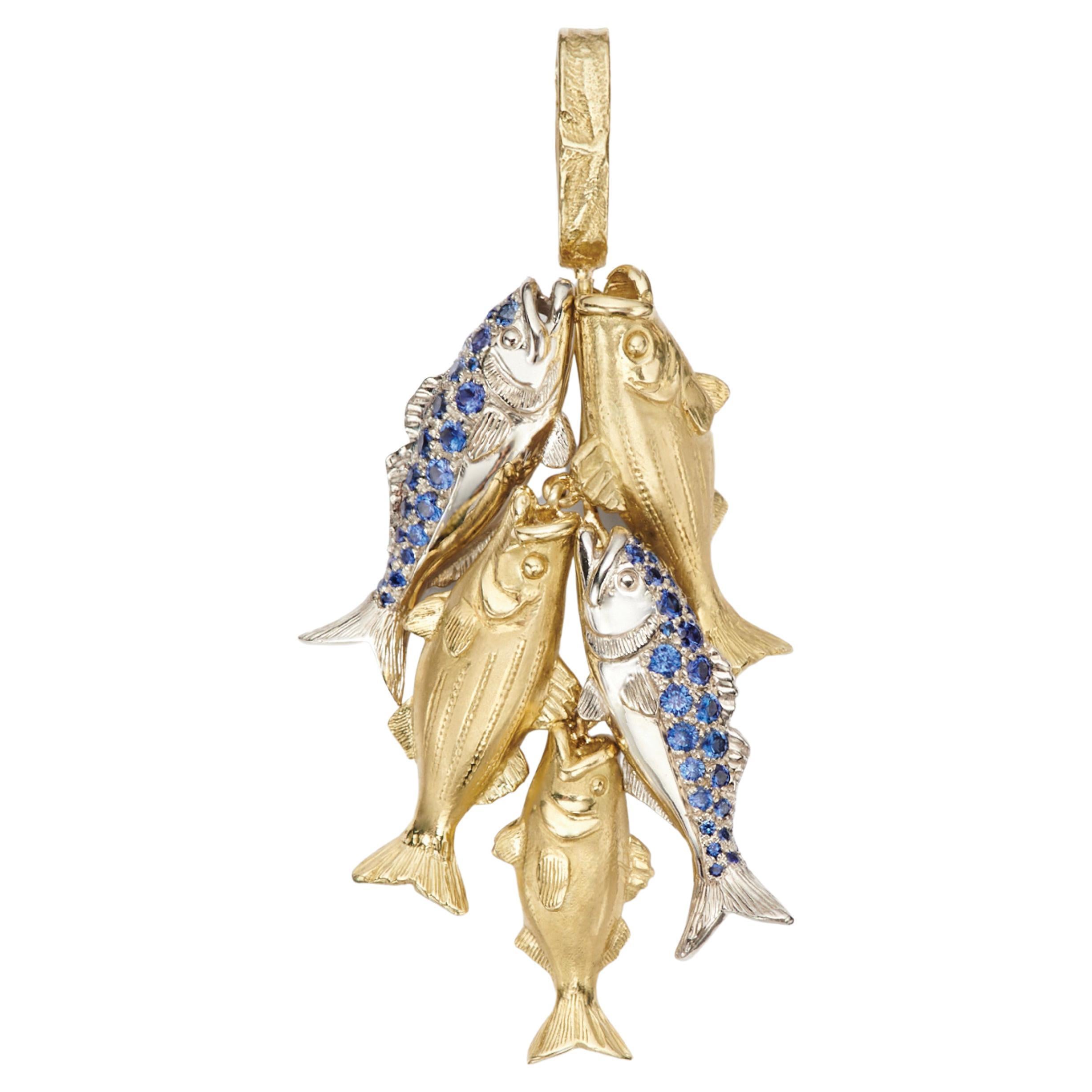 Susan Lister Locke Daily Catch Pendant For Sale