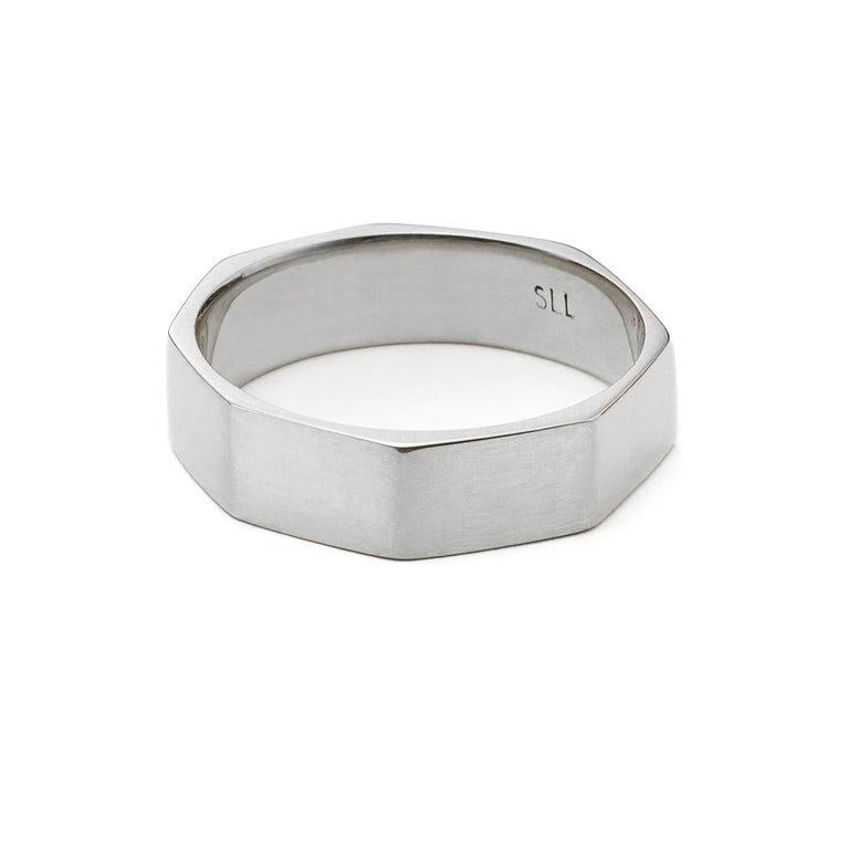 For Sale:  Susan Lister Locke Millennium Band in Sterling Silver 2