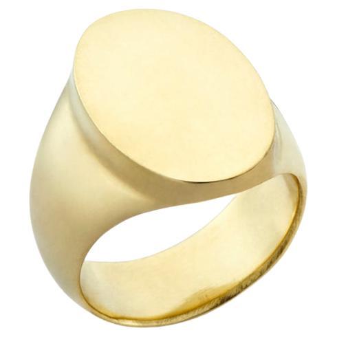 For Sale:  Susan Lister Locke The Scott Signet Ring in 18 Karat Gold
