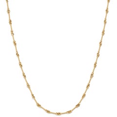 Susan Lister Locke Twist Chain in 18kt Gold