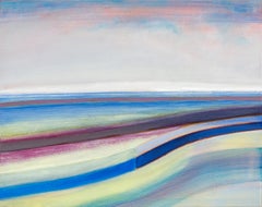 „Clearing“ – abstrakte Landschaft – Farbblockmalerei – Impressionismus 