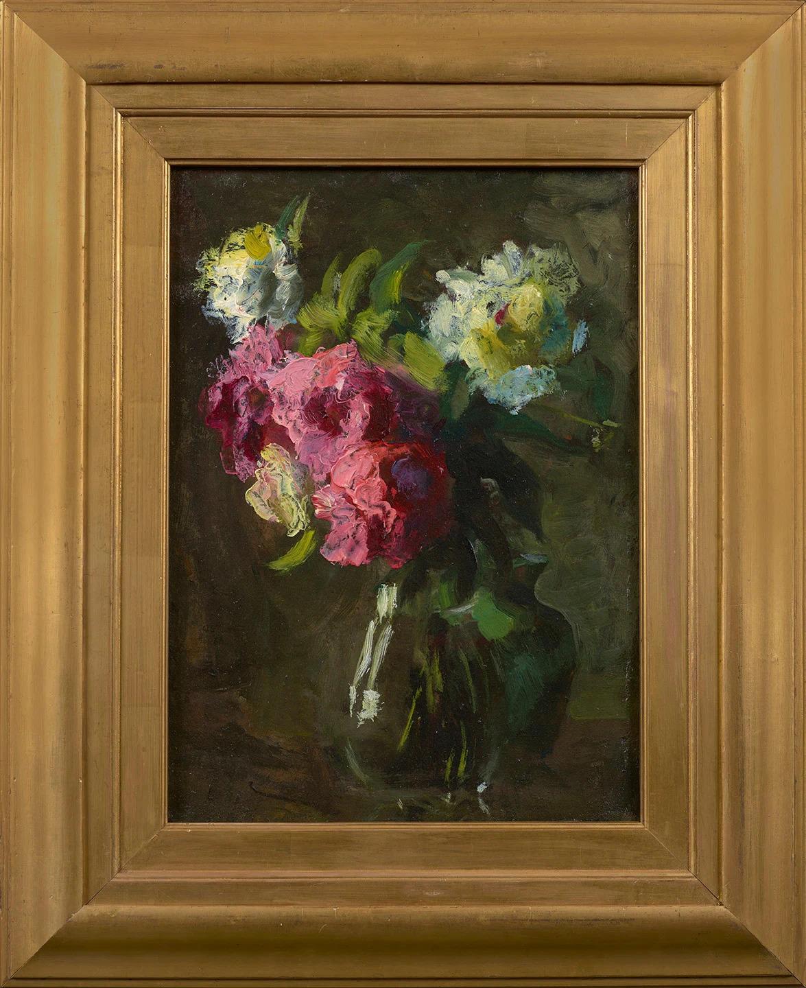 Natura morta floreale - Painting di Susan Macdowell Eakins