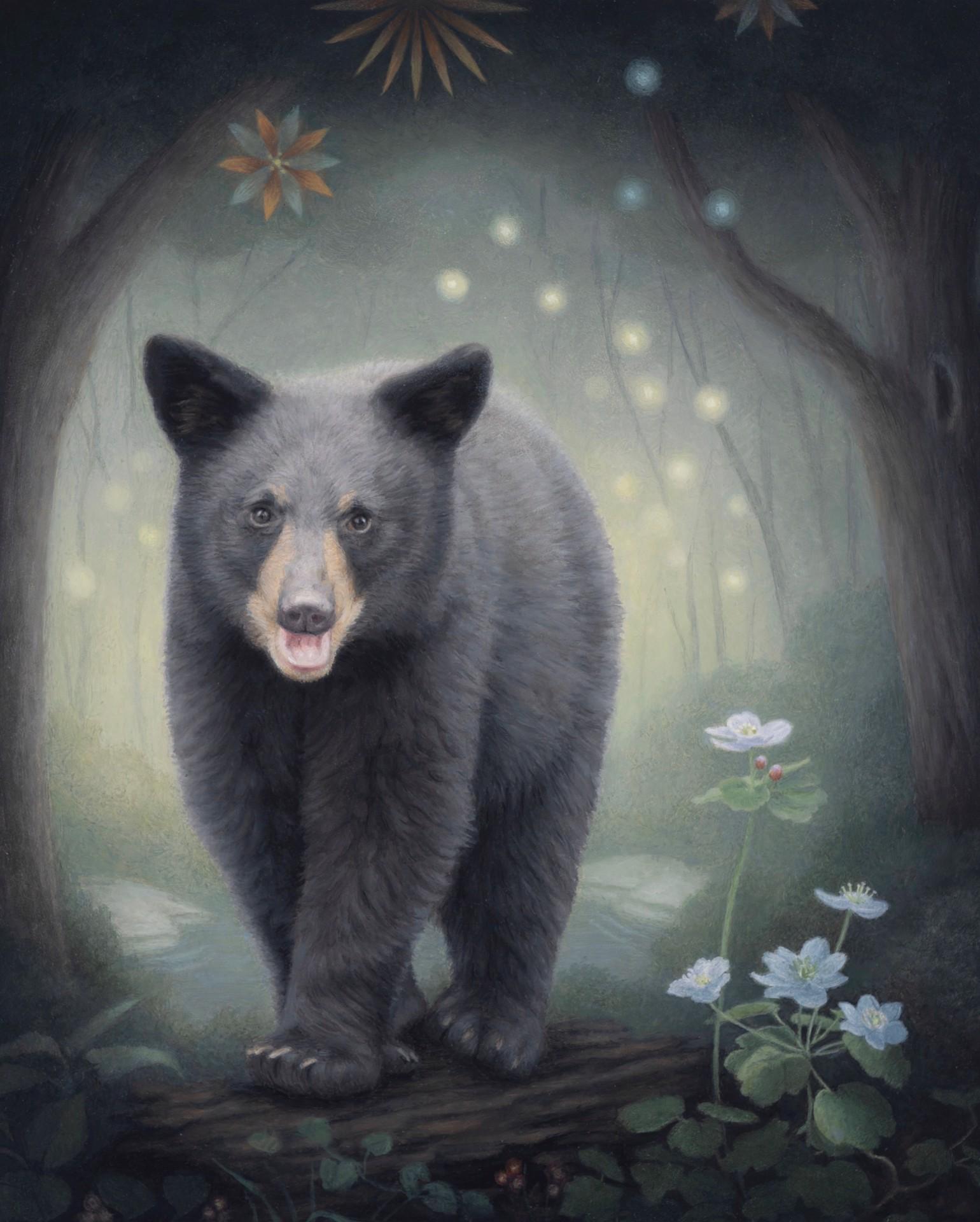 Susan McDonnell Figurative Painting - Little Bear