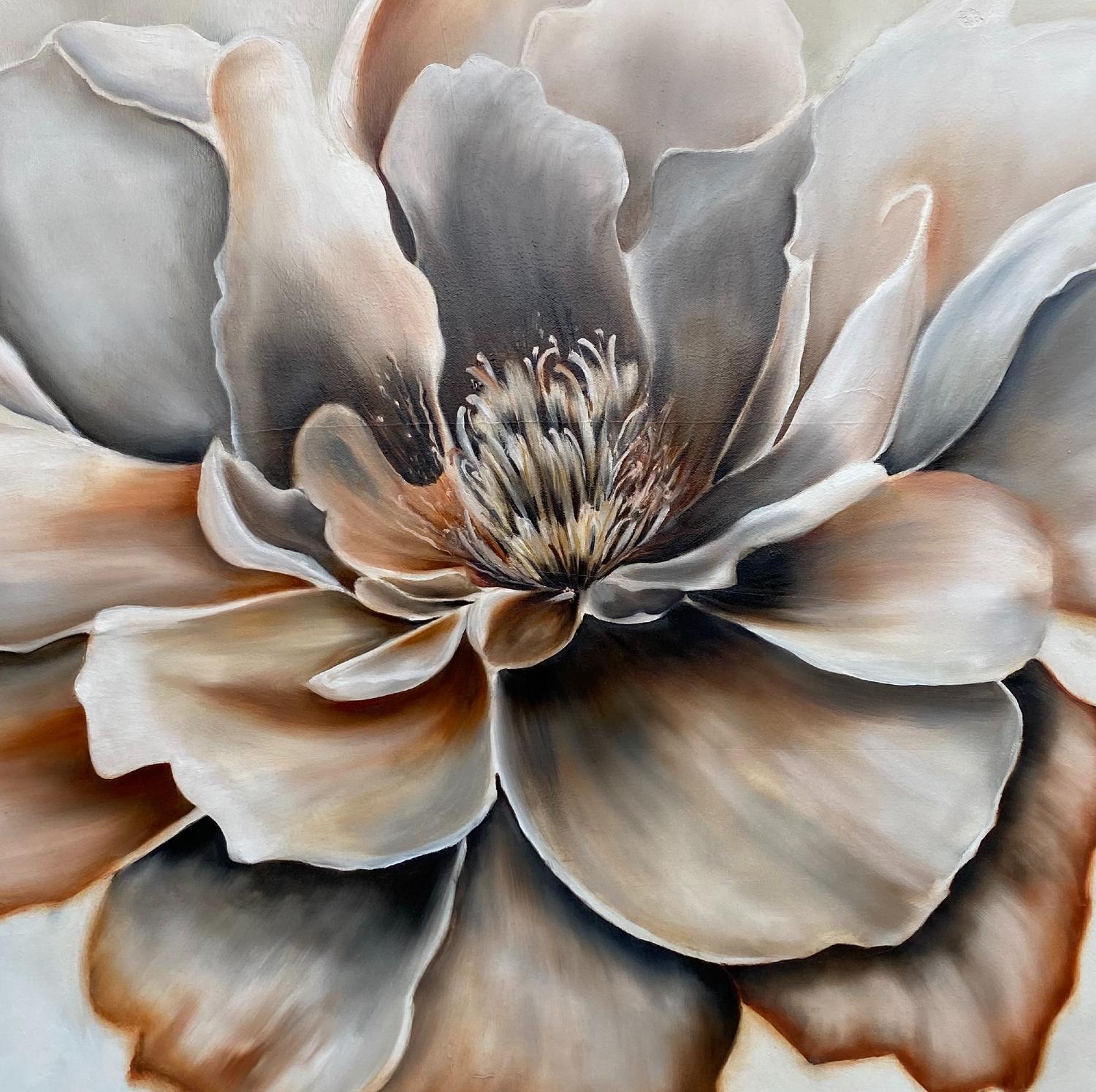 Espresso Floral  Realismus 36