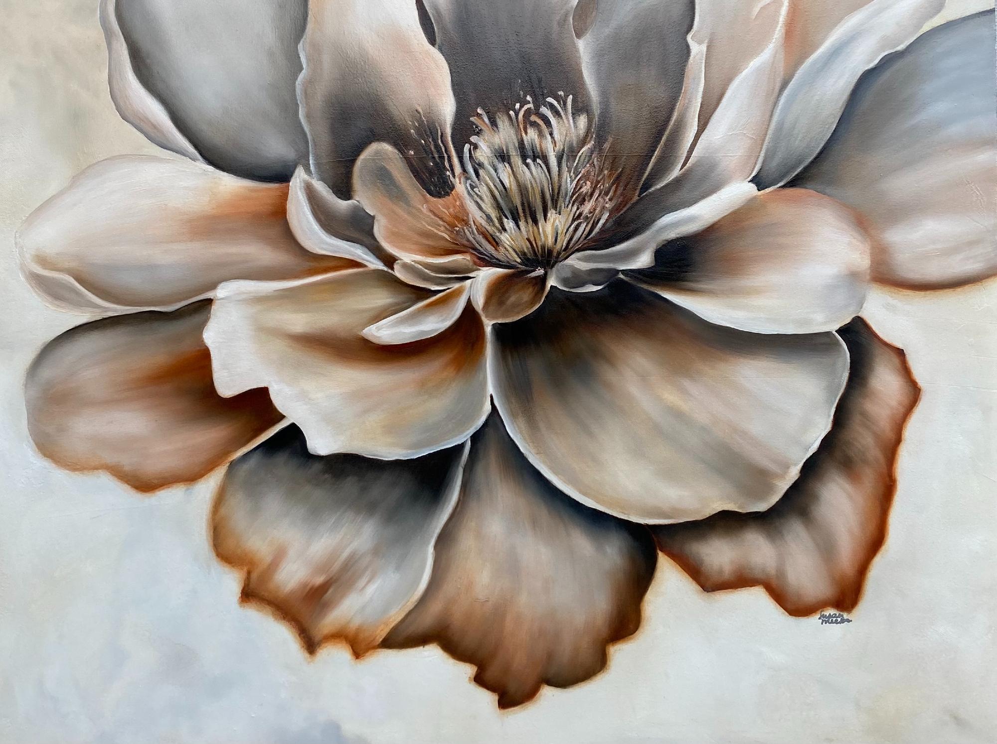 Espresso Floral  Realismus 36