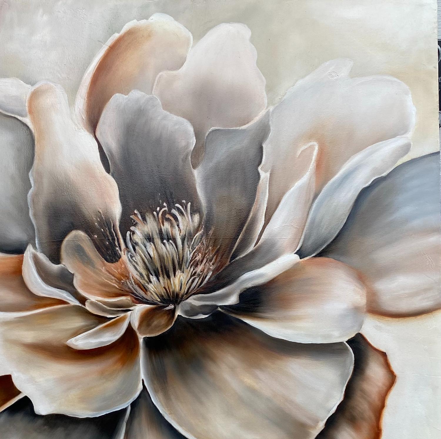 Espresso Floral  Realismus 36