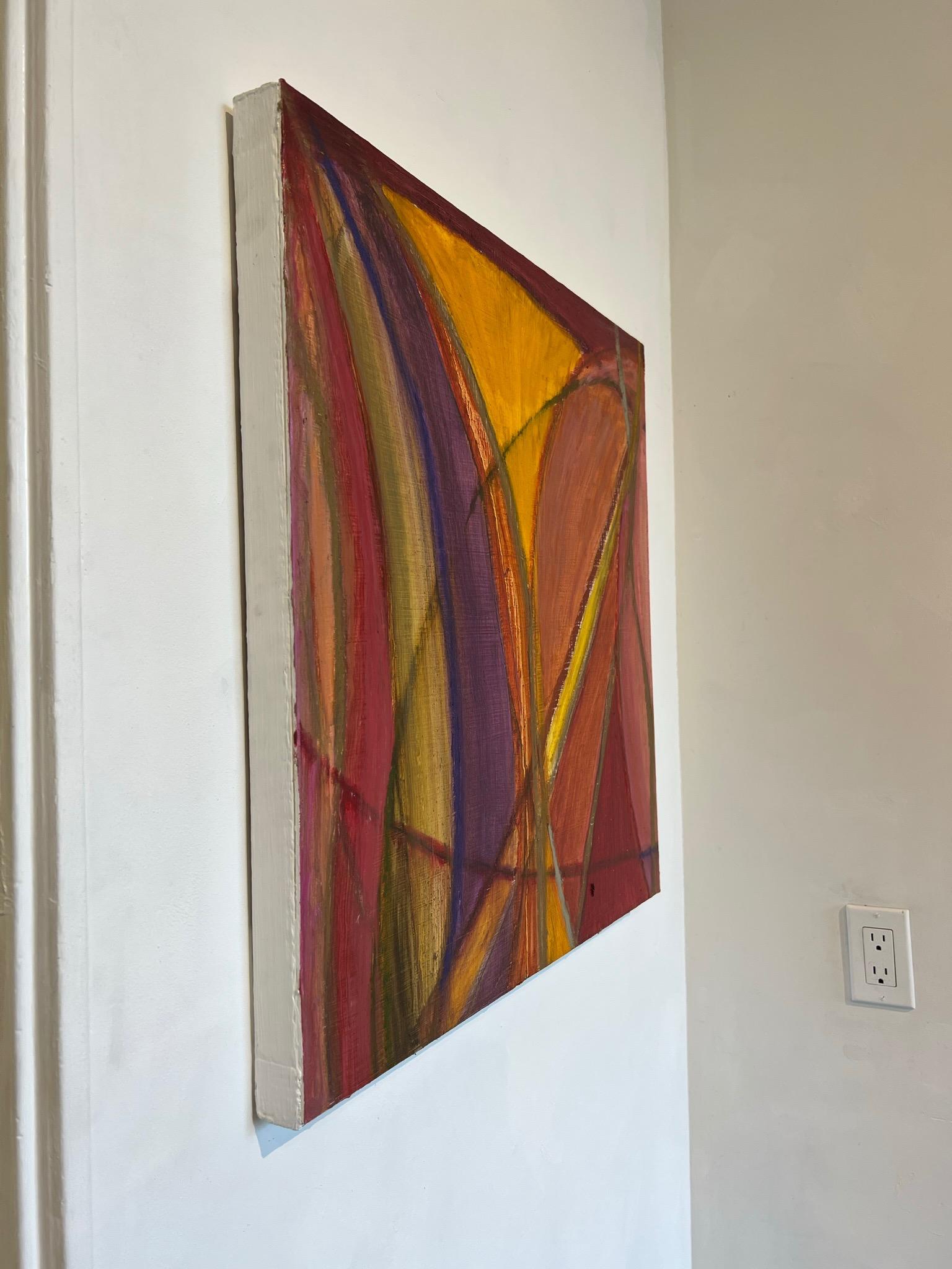 Homage to Color: Mauve - Painting by Susan Moss