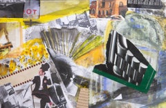 Susan Paine - 20th Century Mixed Media, Collage Composition