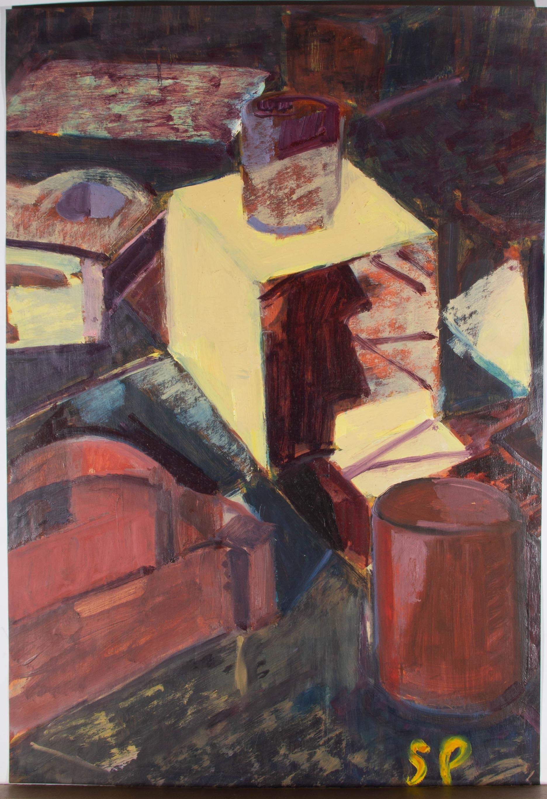 Susan Paine - 20th Century Oil, Cylinders and Cubes 1