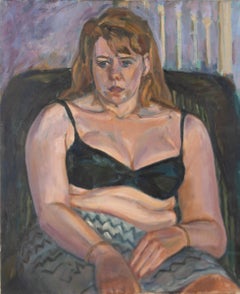 Susan Paine - Óleo del siglo XX, Deshabille