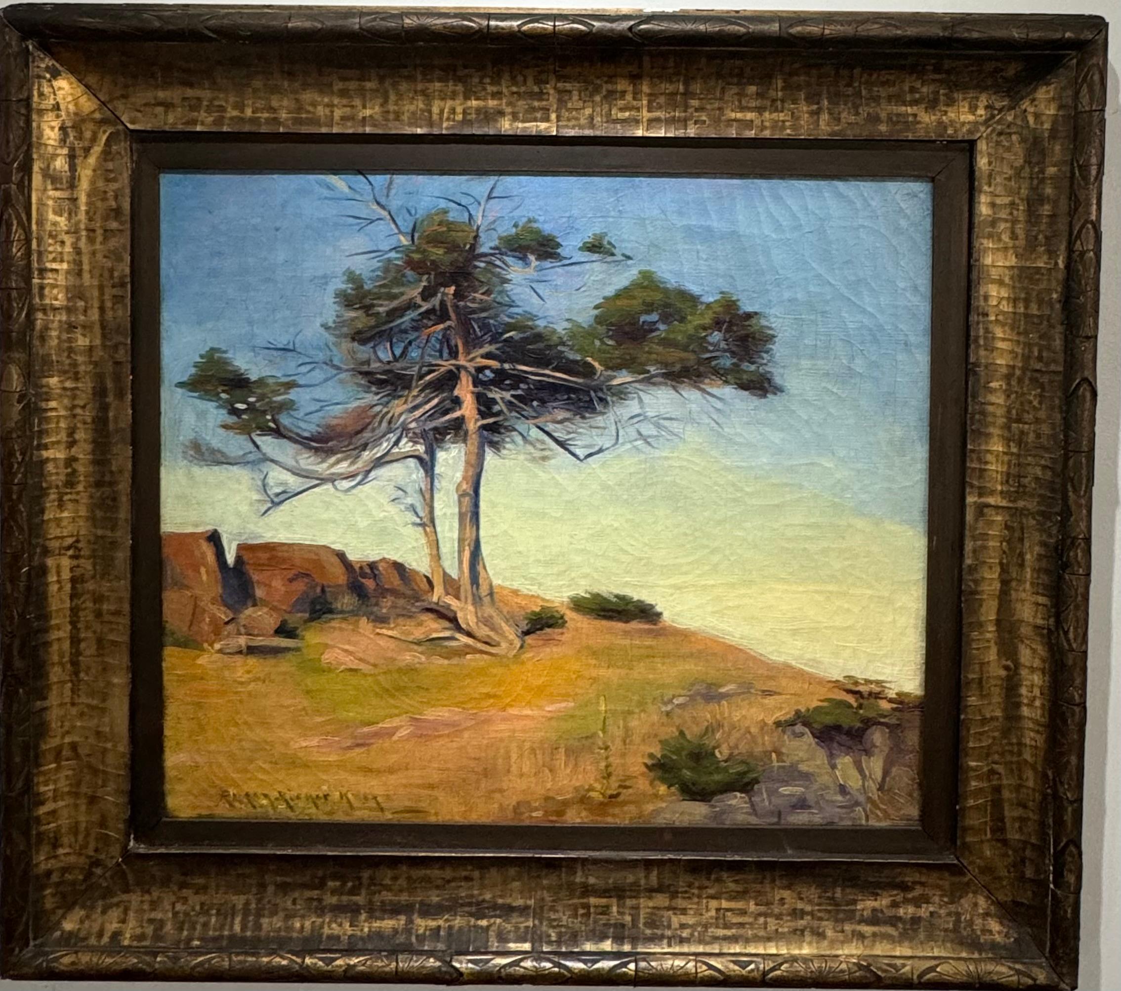 Female American Impressionist New Mexico Southwest Santa Fe Painting COLORFUL For Sale 6