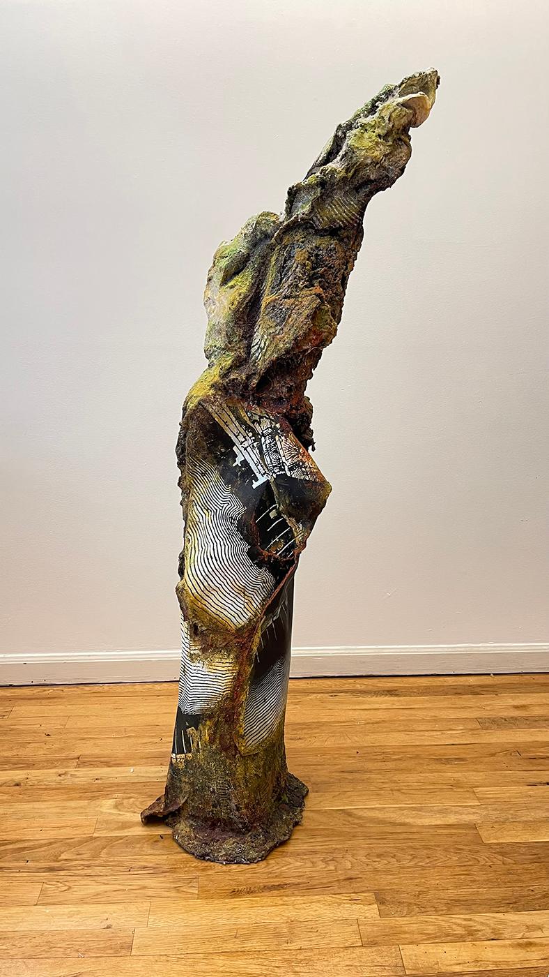 "Landmark", Unique Sculpture - Mixed Media Art by Susan Rostow
