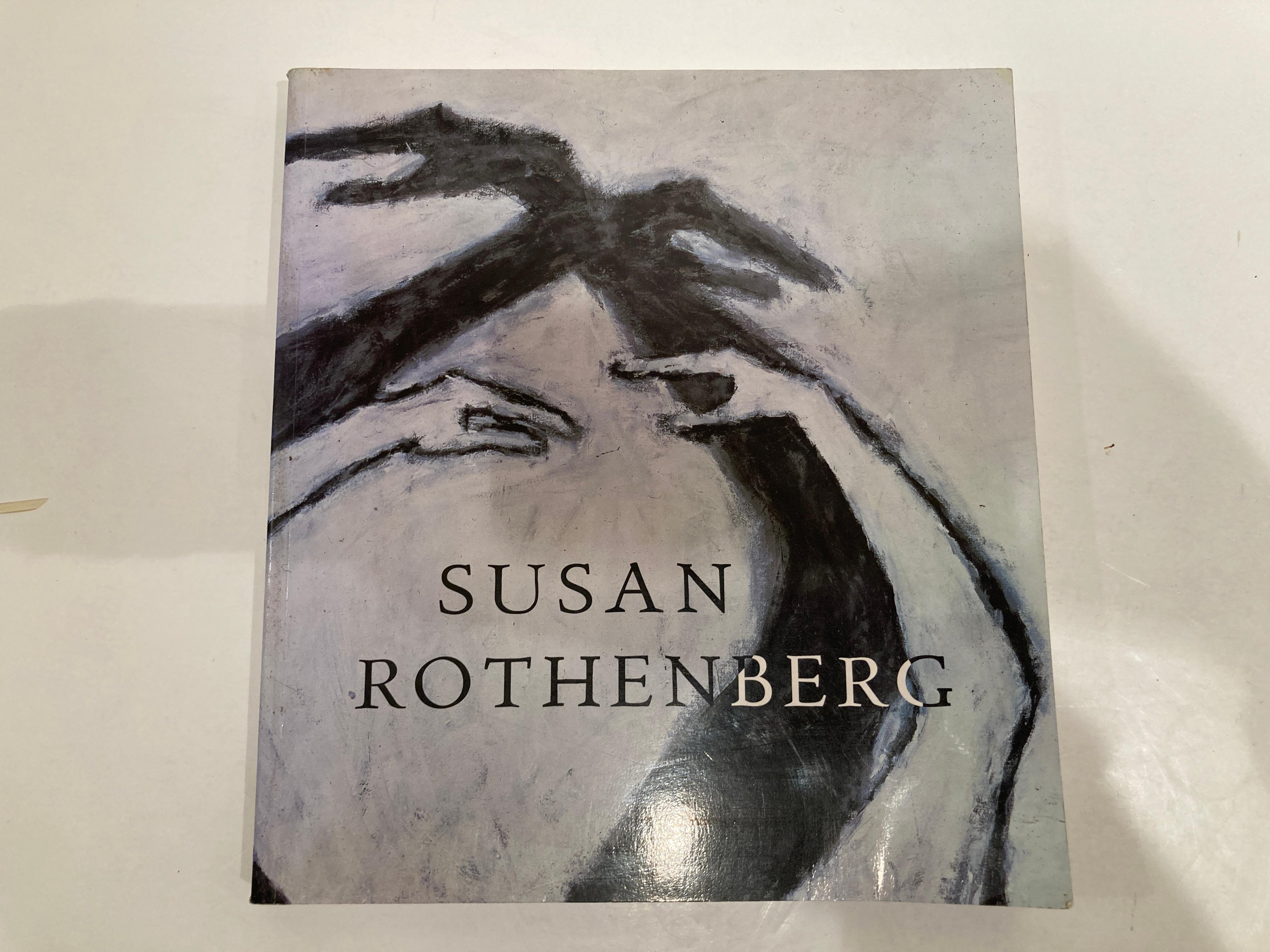 Susan Rothenberg collectible contemporary art book by Joan Simon
Synopsis:
Susan Rothenberg is recognized as an innovative painter and was a key figure in the revitalization of painting in the 1970s. This book represents a monograph of her life