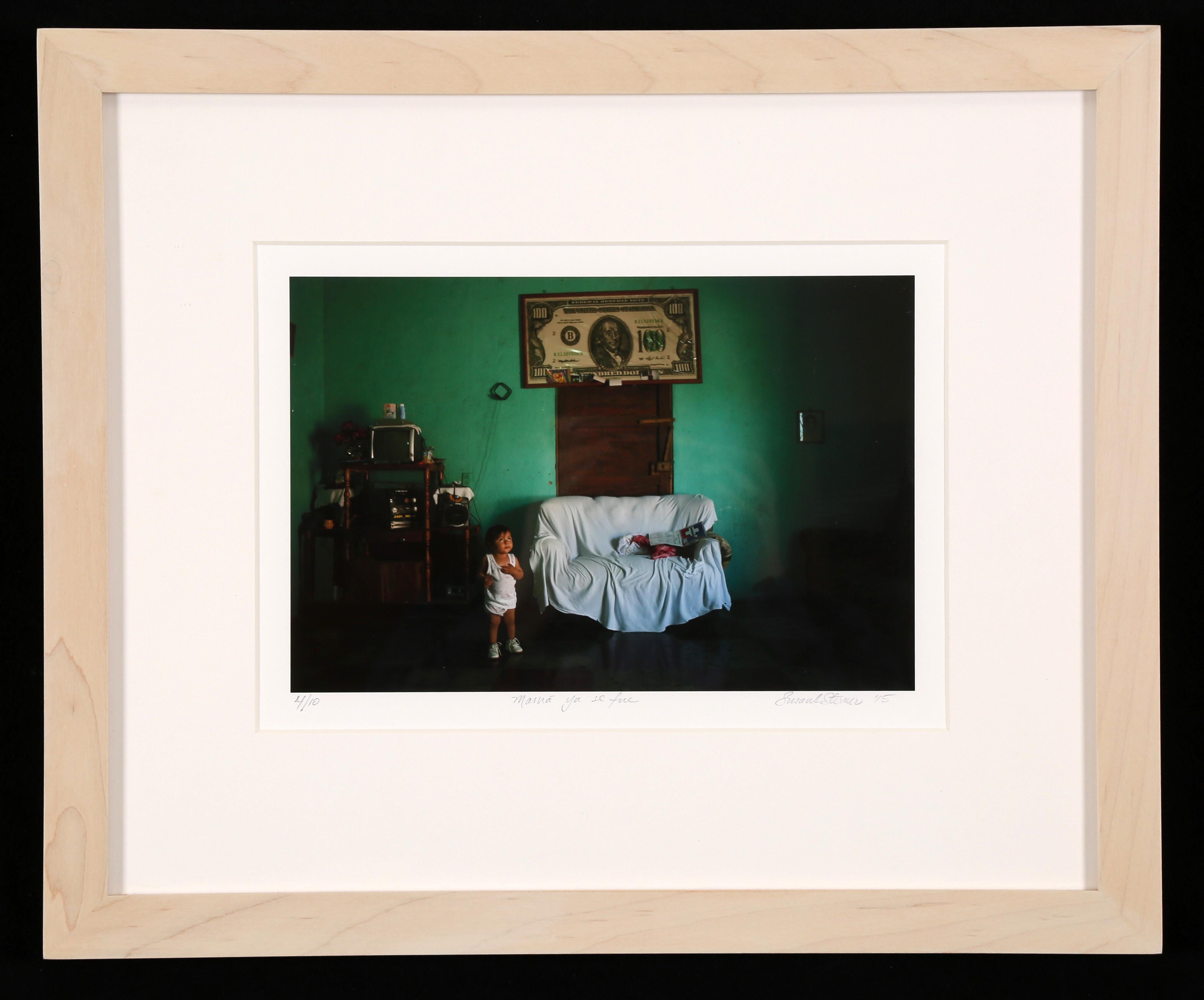 Mama ya se Fue - Black Color Photograph by Susan Sterner