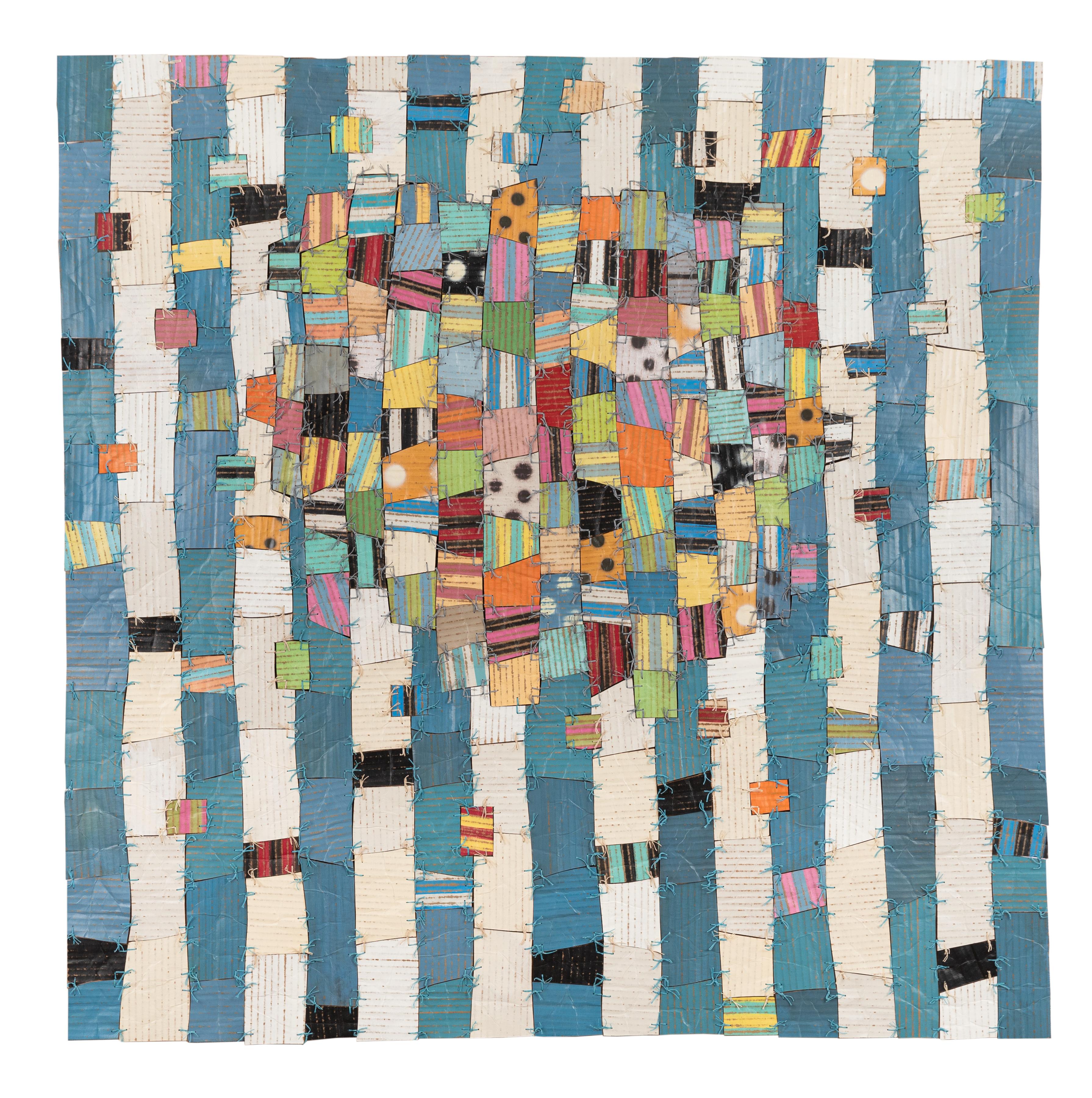 Susan Stover "Elusive Sleep" a Contemporary, Colorful, Eclectic