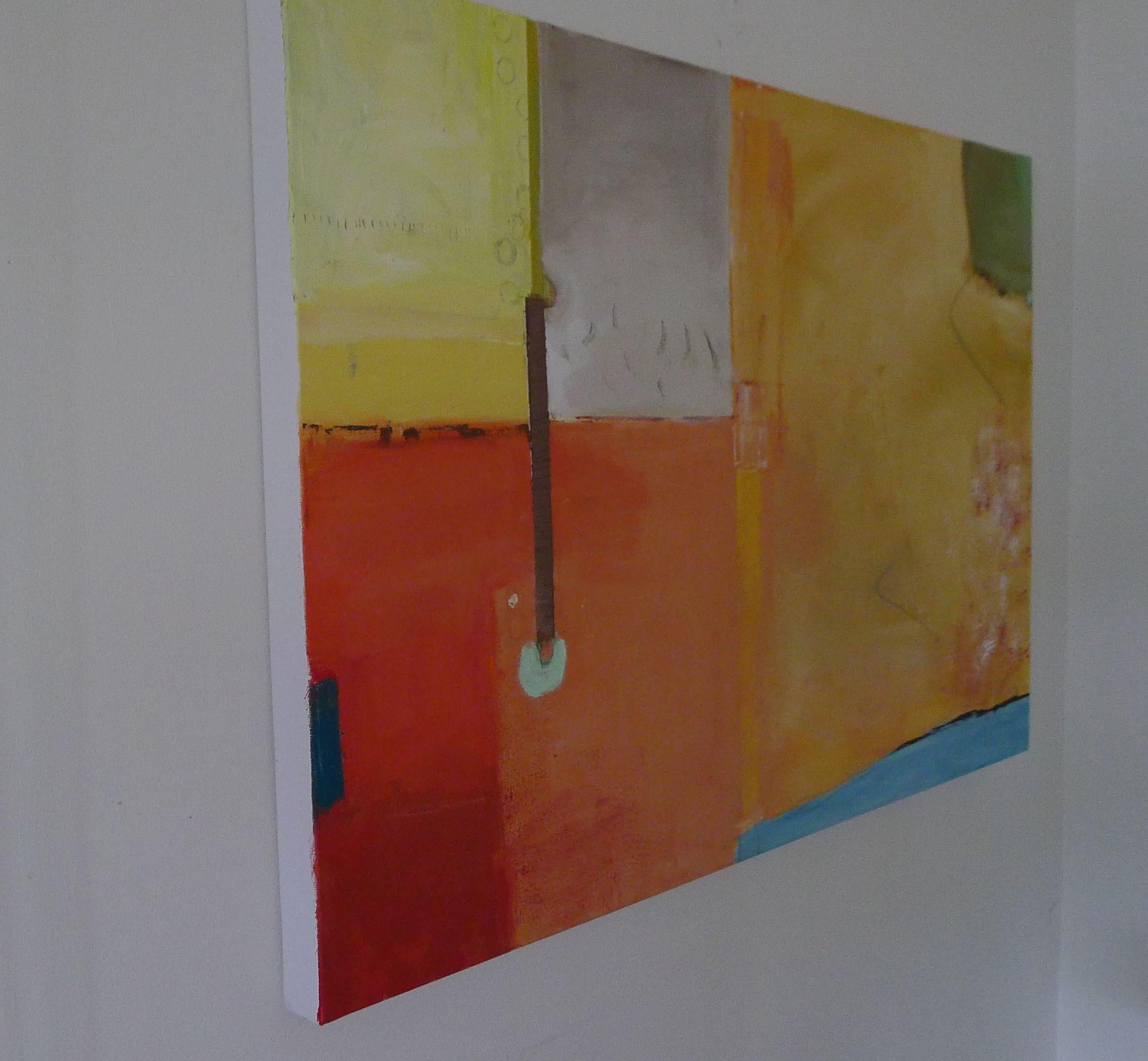 Agosto, Pintura, Acrílico sobre lienzo - Painting de Susan Ulrich