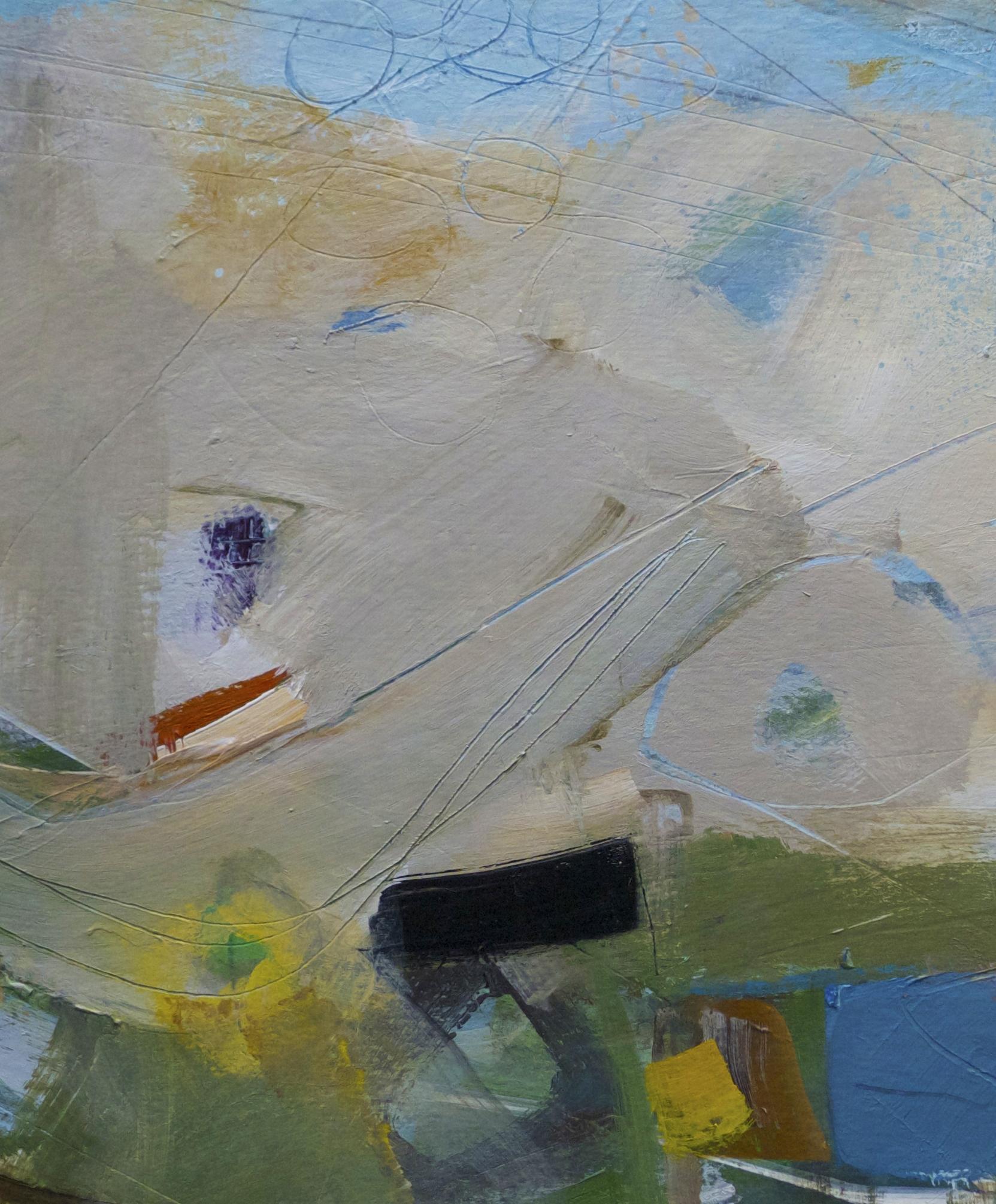 Abstract Painting de Susan Ulrich - Brisa, Pintura, Acrílico sobre papel