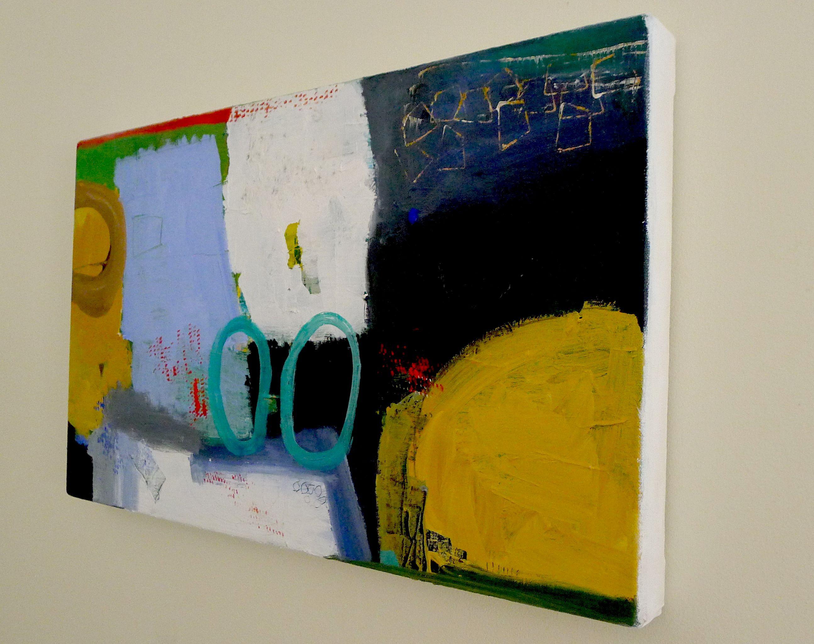 Conectado, Pintura, Acrílico sobre lienzo - Painting de Susan Ulrich