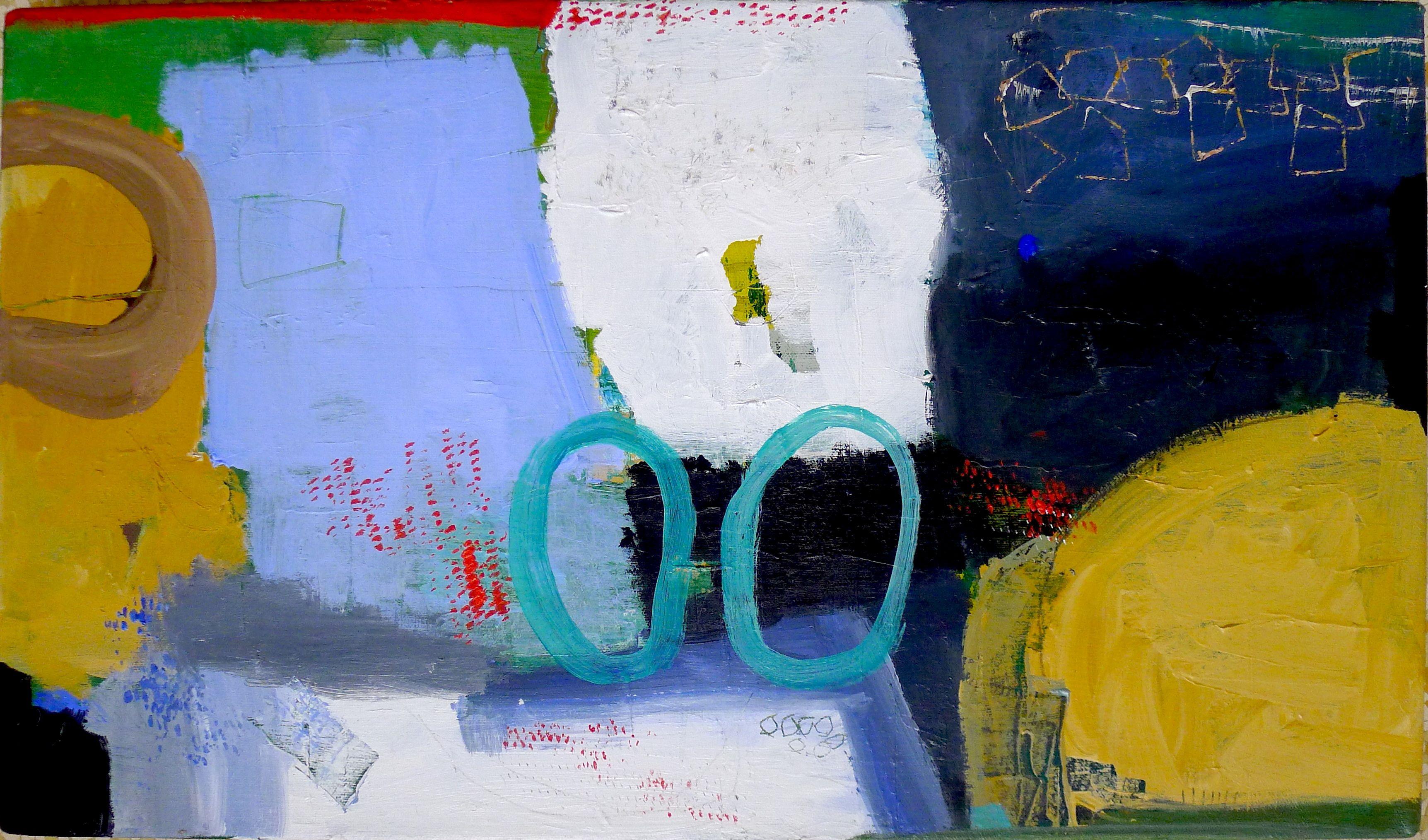 Abstract Painting de Susan Ulrich - Conectado, Pintura, Acrílico sobre lienzo