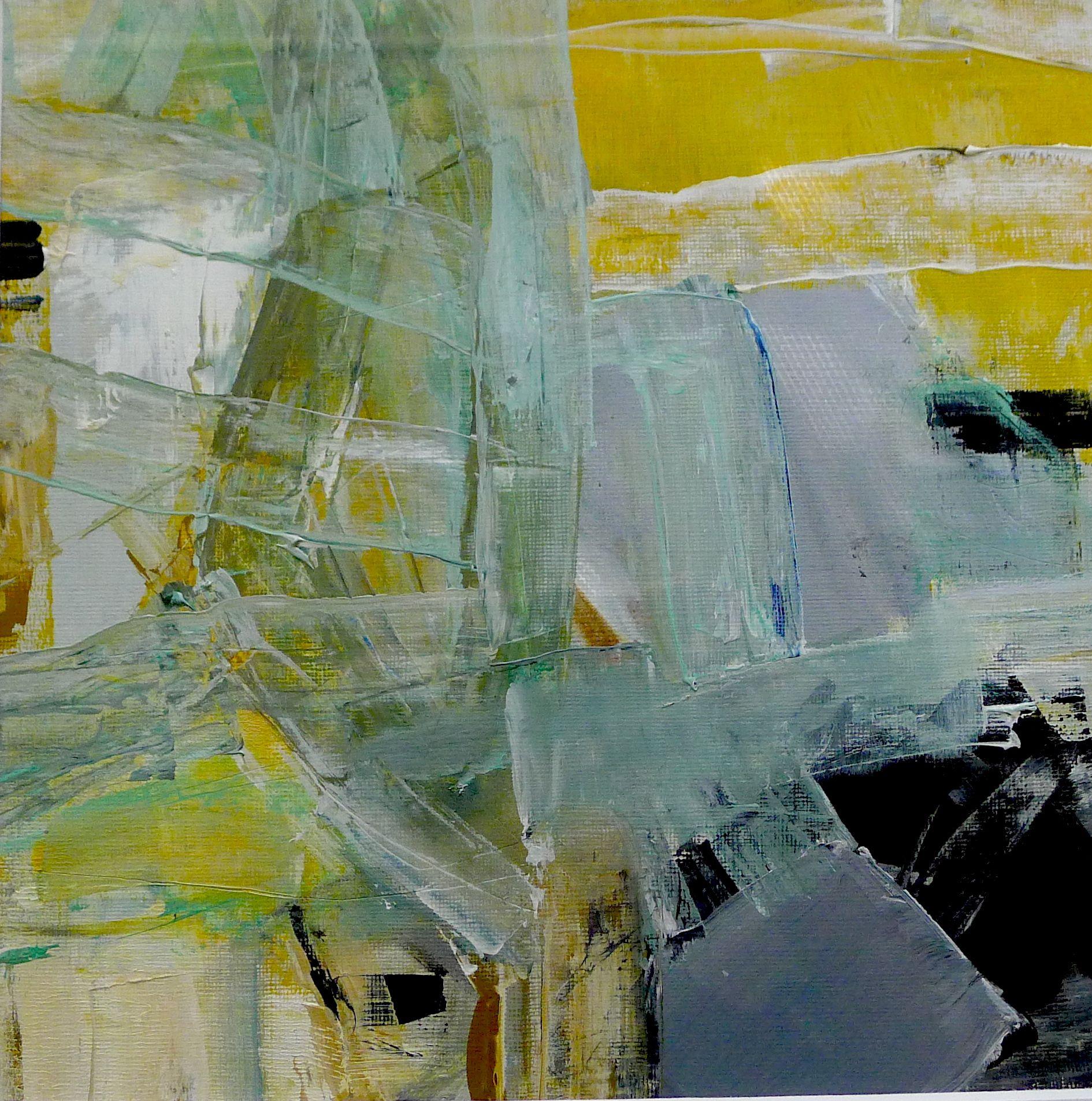 Susan Ulrich Abstract Painting - Light Source, Painting, Acrylic on Paper