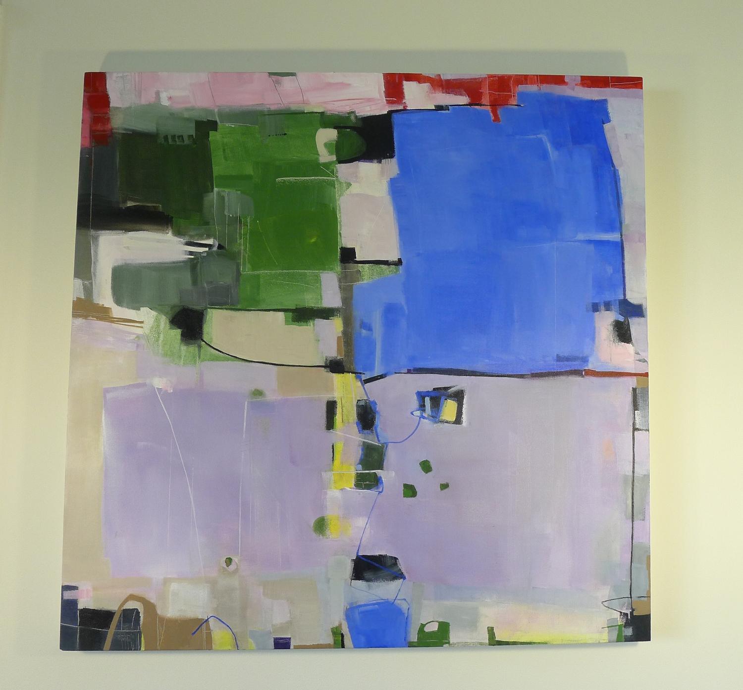 Pasajes, Pintura, Acrílico sobre lienzo - Painting de Susan Ulrich