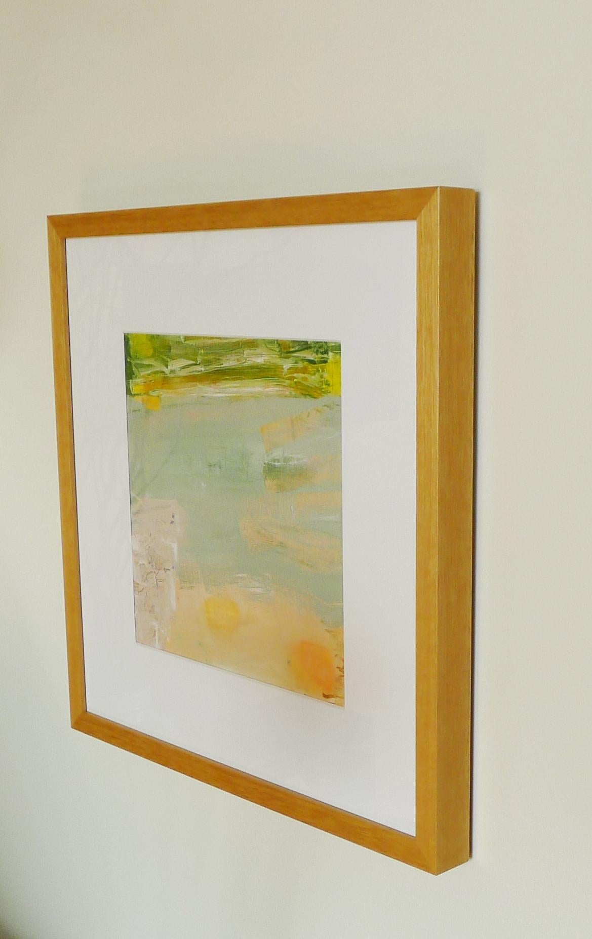Reflejo, Pintura, Acrílico sobre papel - Painting Abstracto de Susan Ulrich