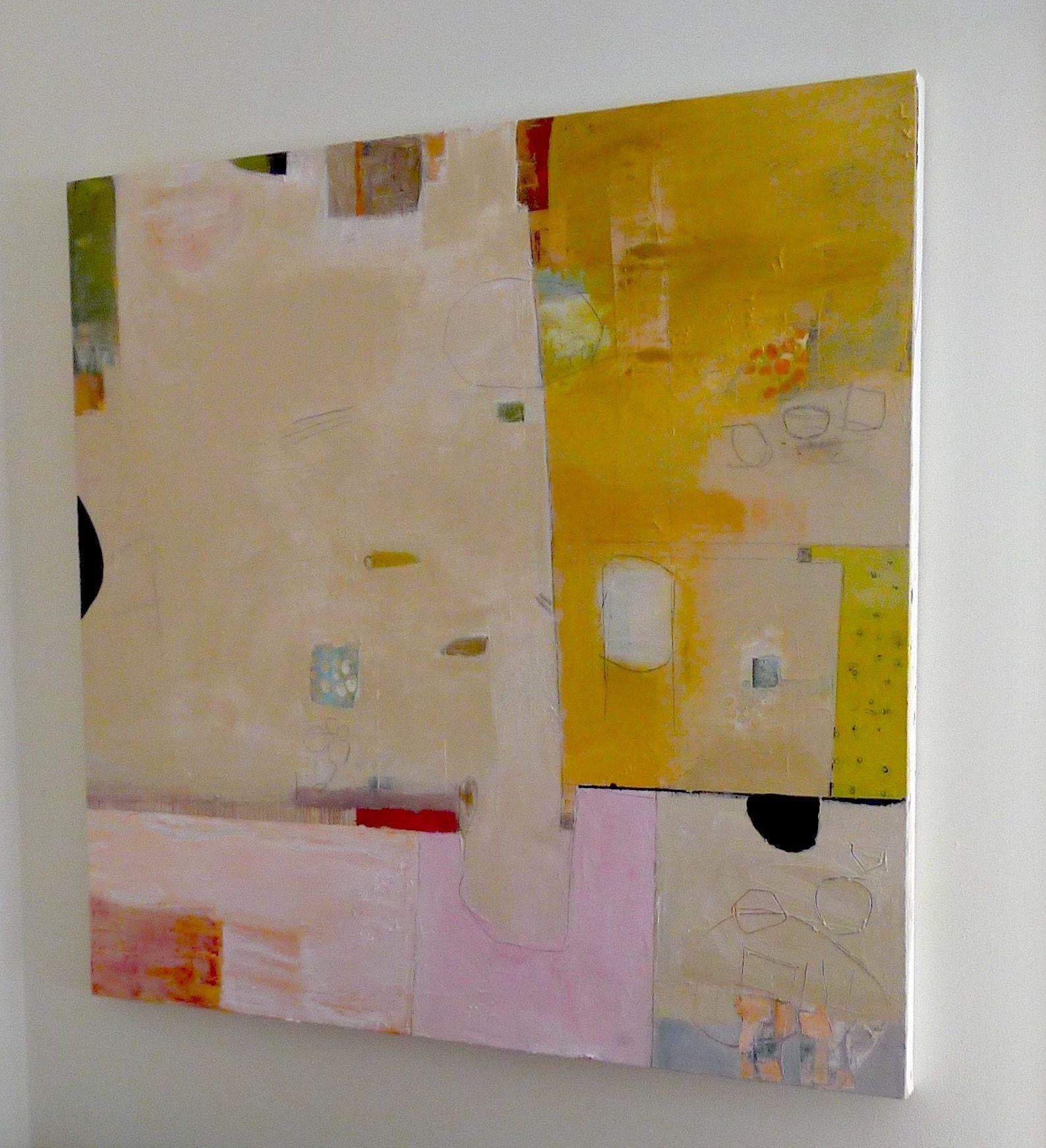 Sun and Sand, peinture, acrylique sur toile - Painting de Susan Ulrich