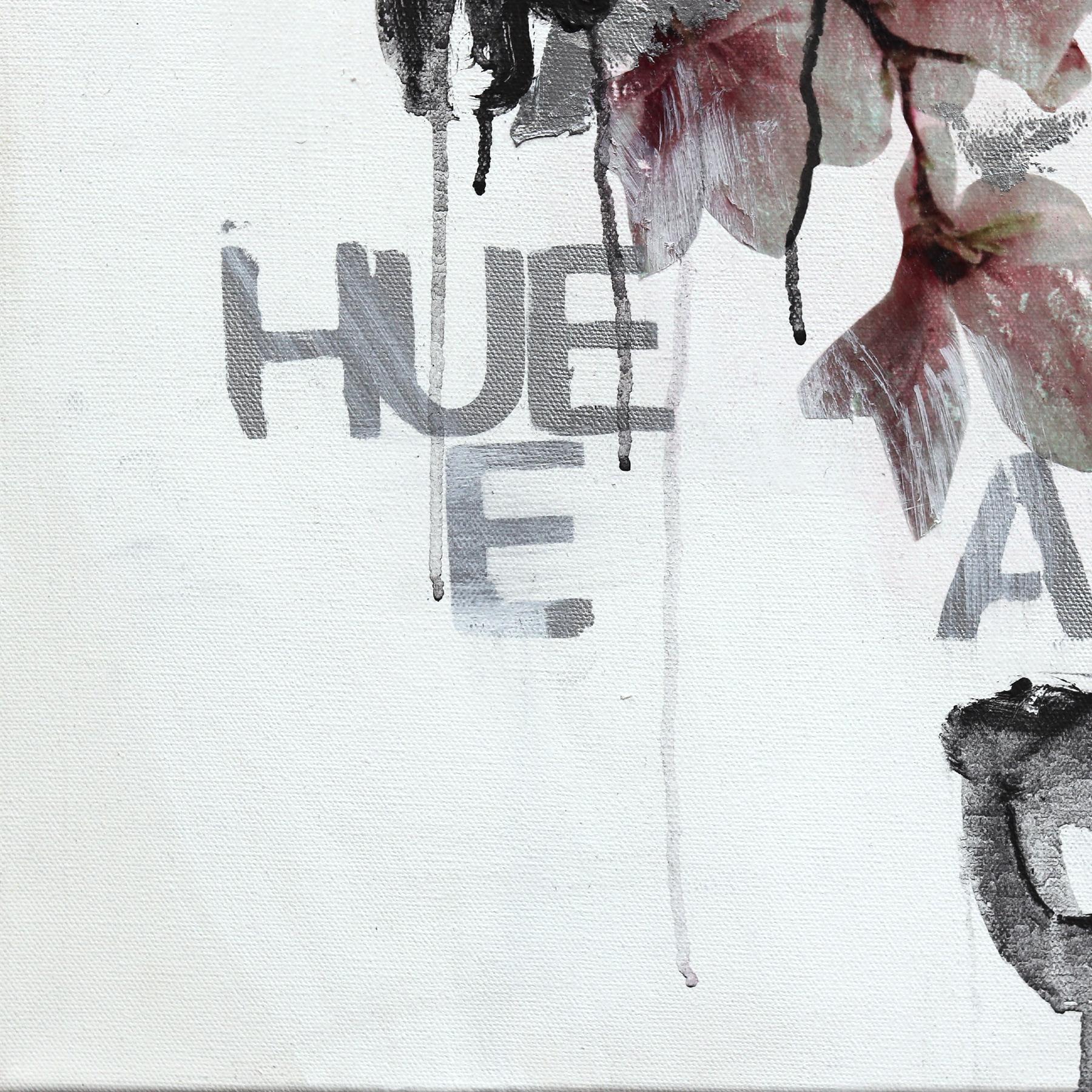 Subway Sonnet #144 - Poética Obra de Arte Expresionismo Abstracto Floral en Técnica Mixta en venta 2