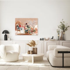 Subway Sonnet #152 - Original Mixed Media Abstract Expressionist Collage Artwork