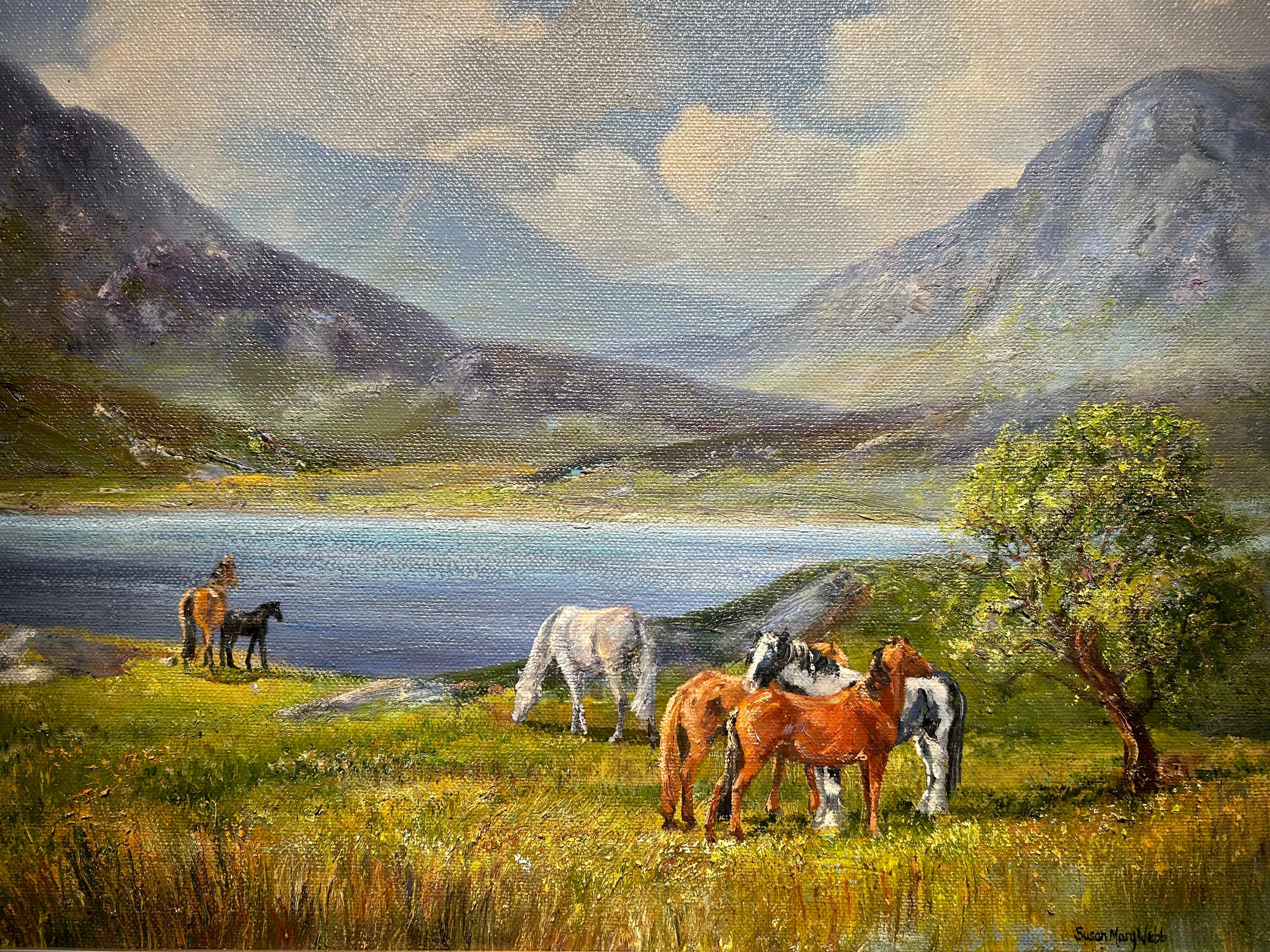 Landscape Painting de Susan Webb - El lugar ideal