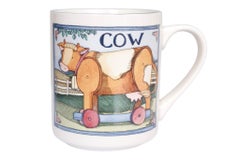 Tasses fantaisie « Whimsical Farm » de Susan Winget, lot de 4