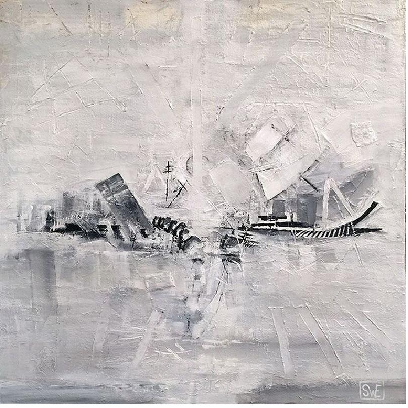 Susan Woldman - Center Yourself, Painting 2016