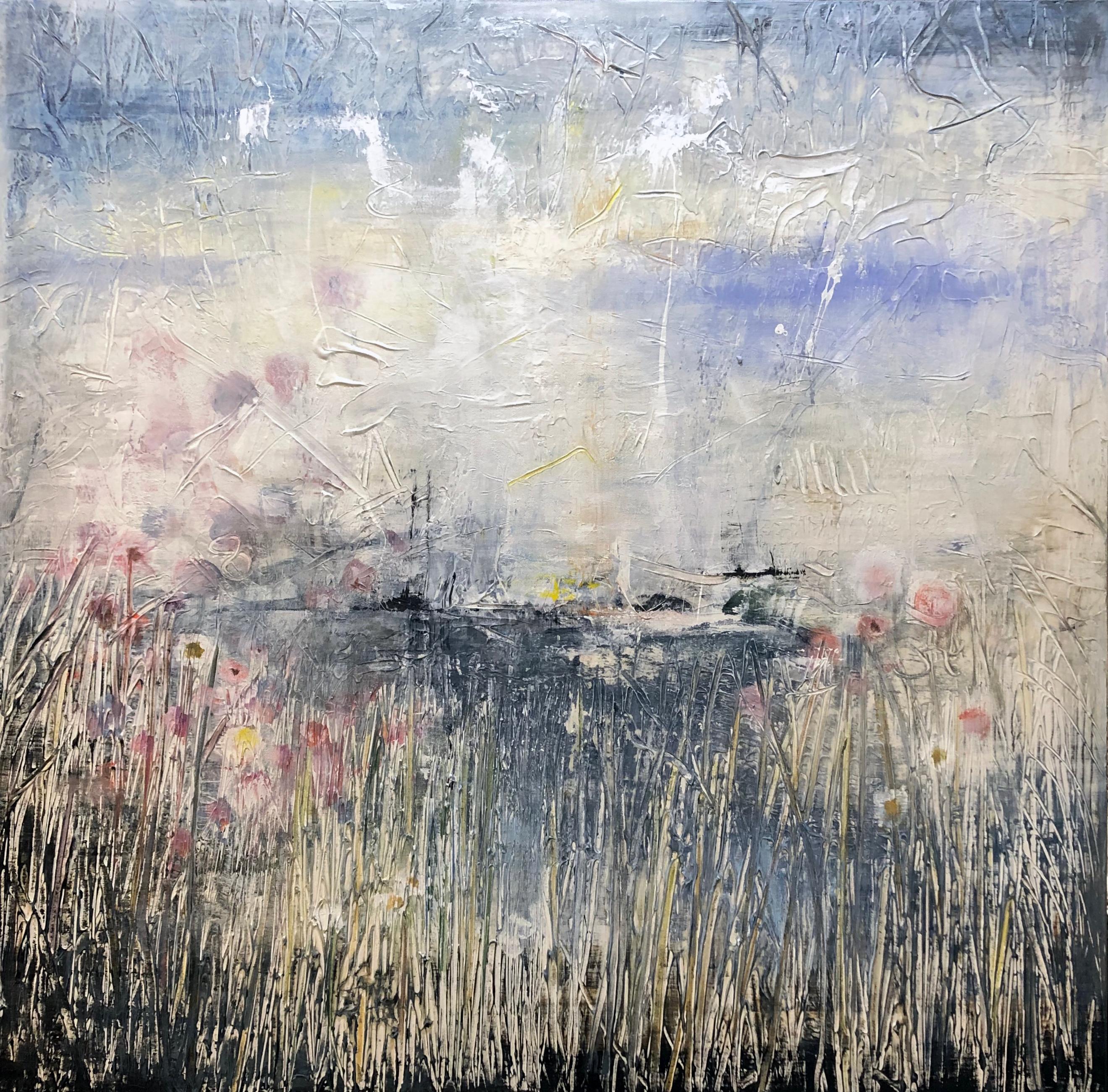 Susan Woldman - Cherry Blossoms, Painting 2019