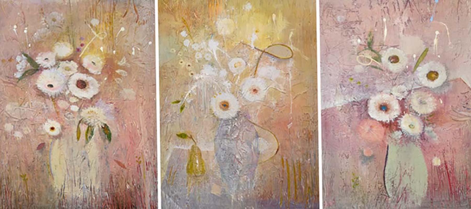 Susan Woldman, Trio di fiori, Quadro 2023