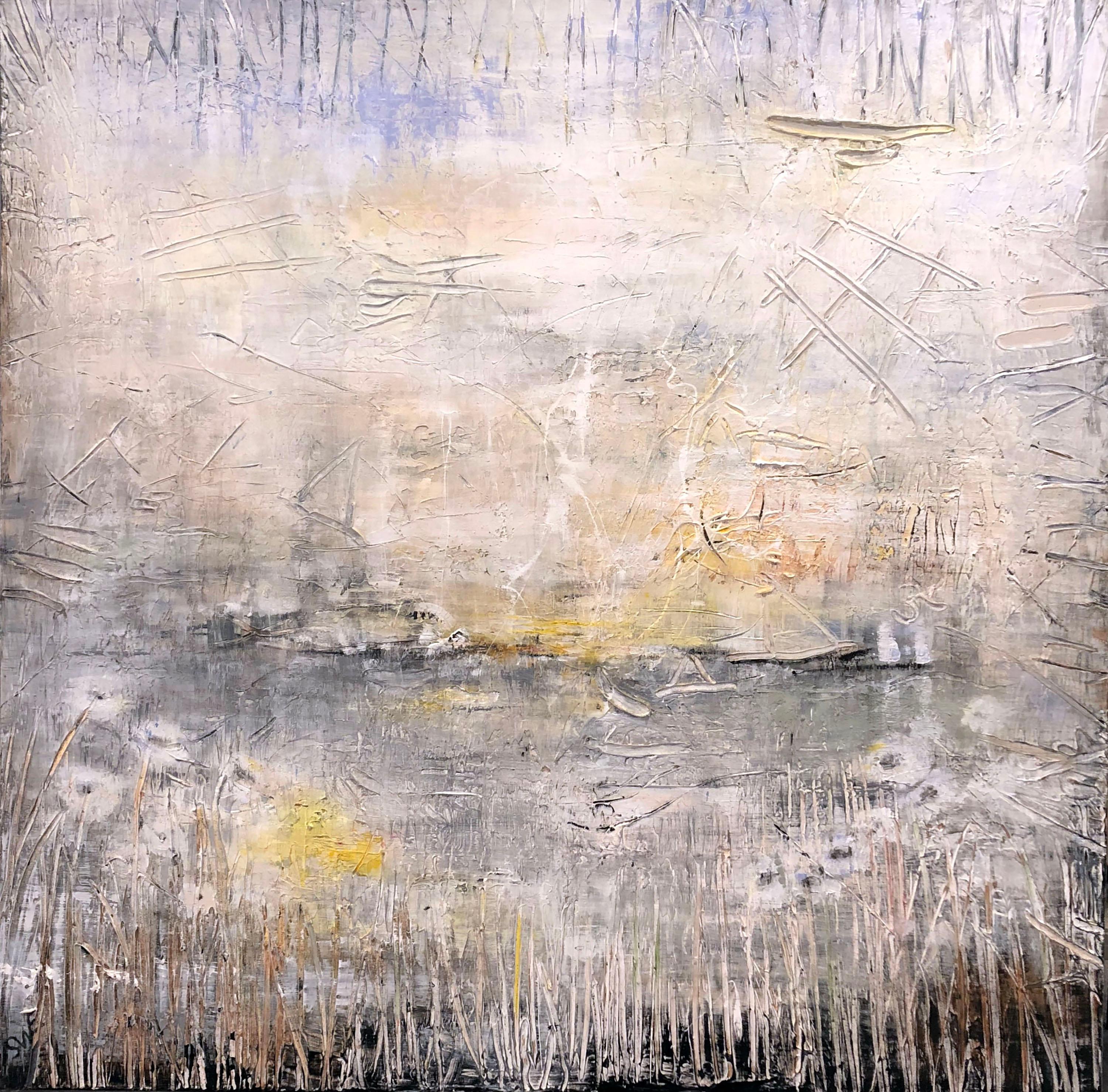 Susan Woldman - El sol se refleja, Pintura 2018