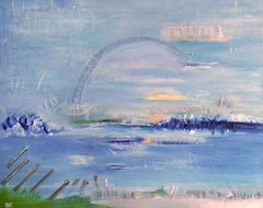 Susan Woldman - Weekend Blue, Painting 2015